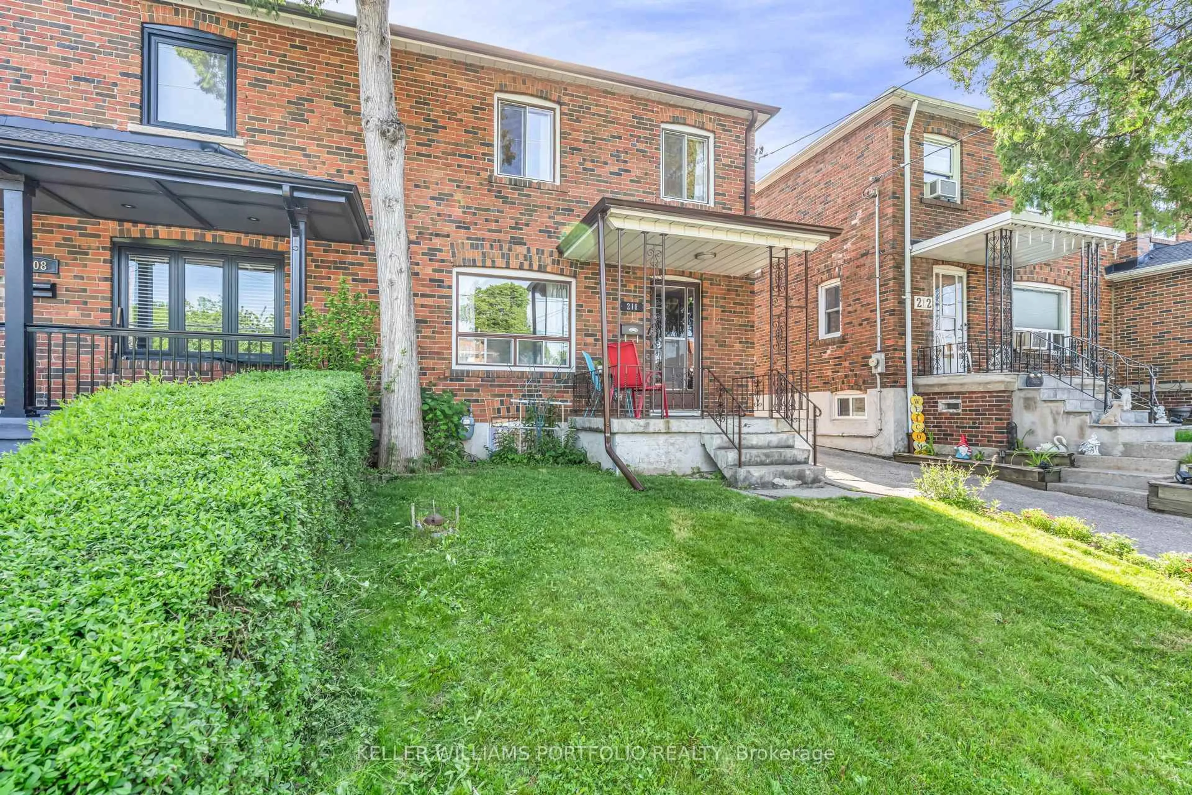 Home with brick exterior material, street for 210 Bicknell Ave, Toronto Ontario M6M 4G9