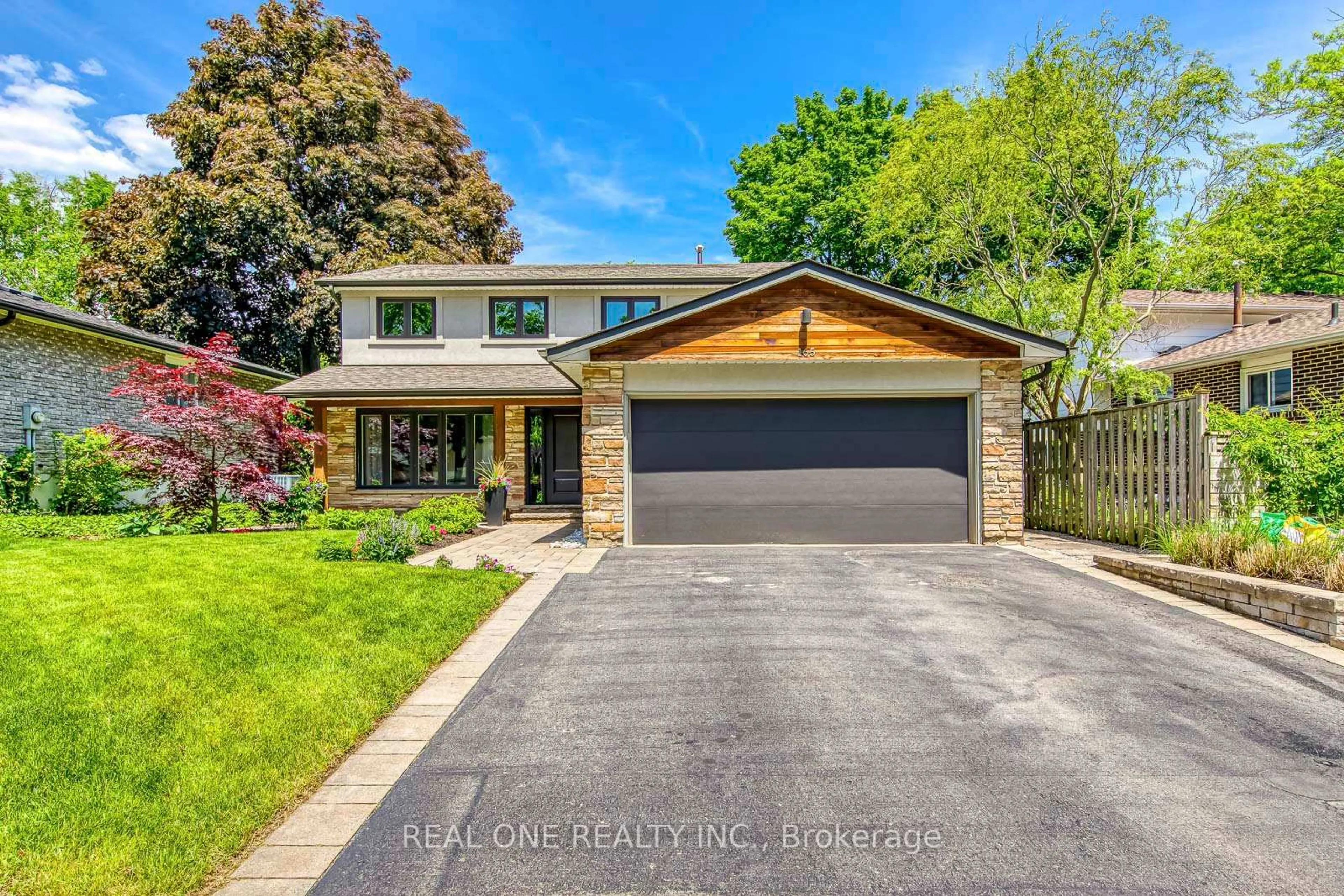 Home with brick exterior material, street for 165 Arichat Rd, Oakville Ontario L6J 5N5