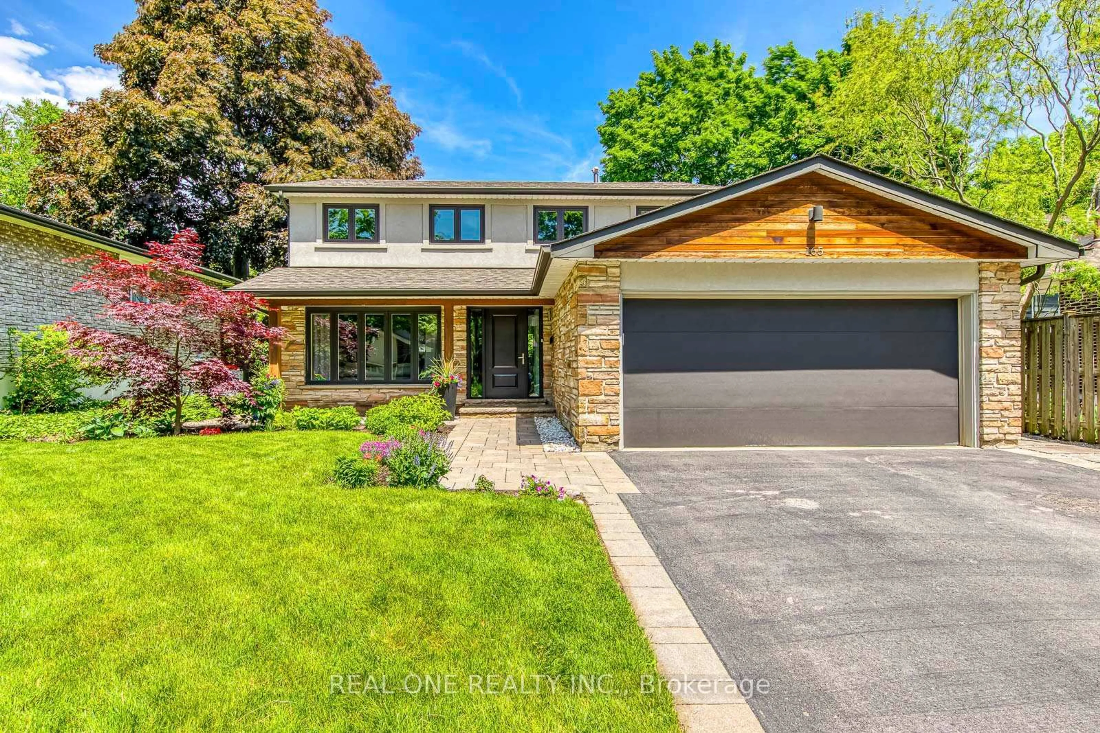 Home with brick exterior material, street for 165 Arichat Rd, Oakville Ontario L6J 5N5