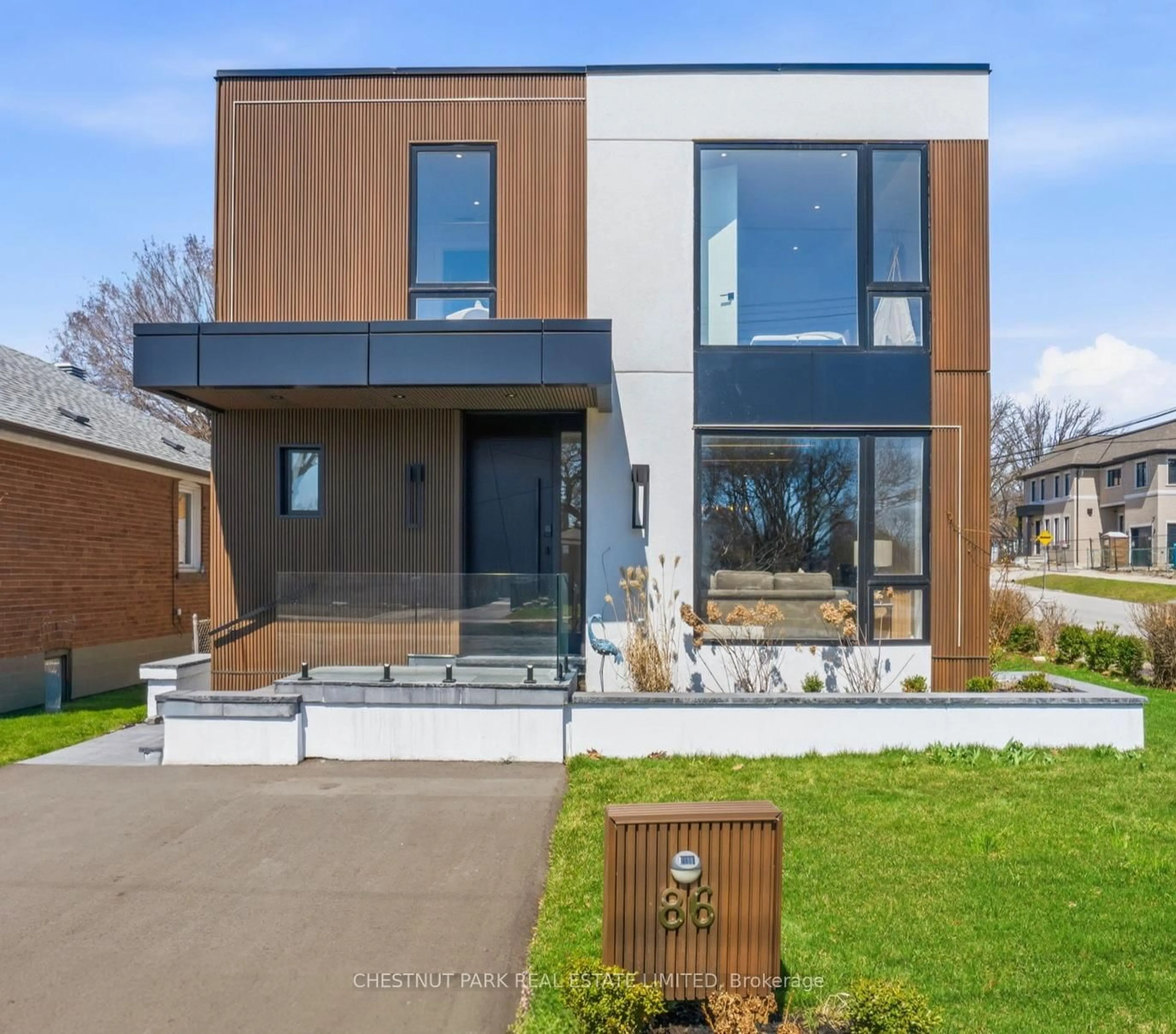 Home with brick exterior material, street for 86 Edgecroft Rd, Toronto Ontario M8Z 2C3