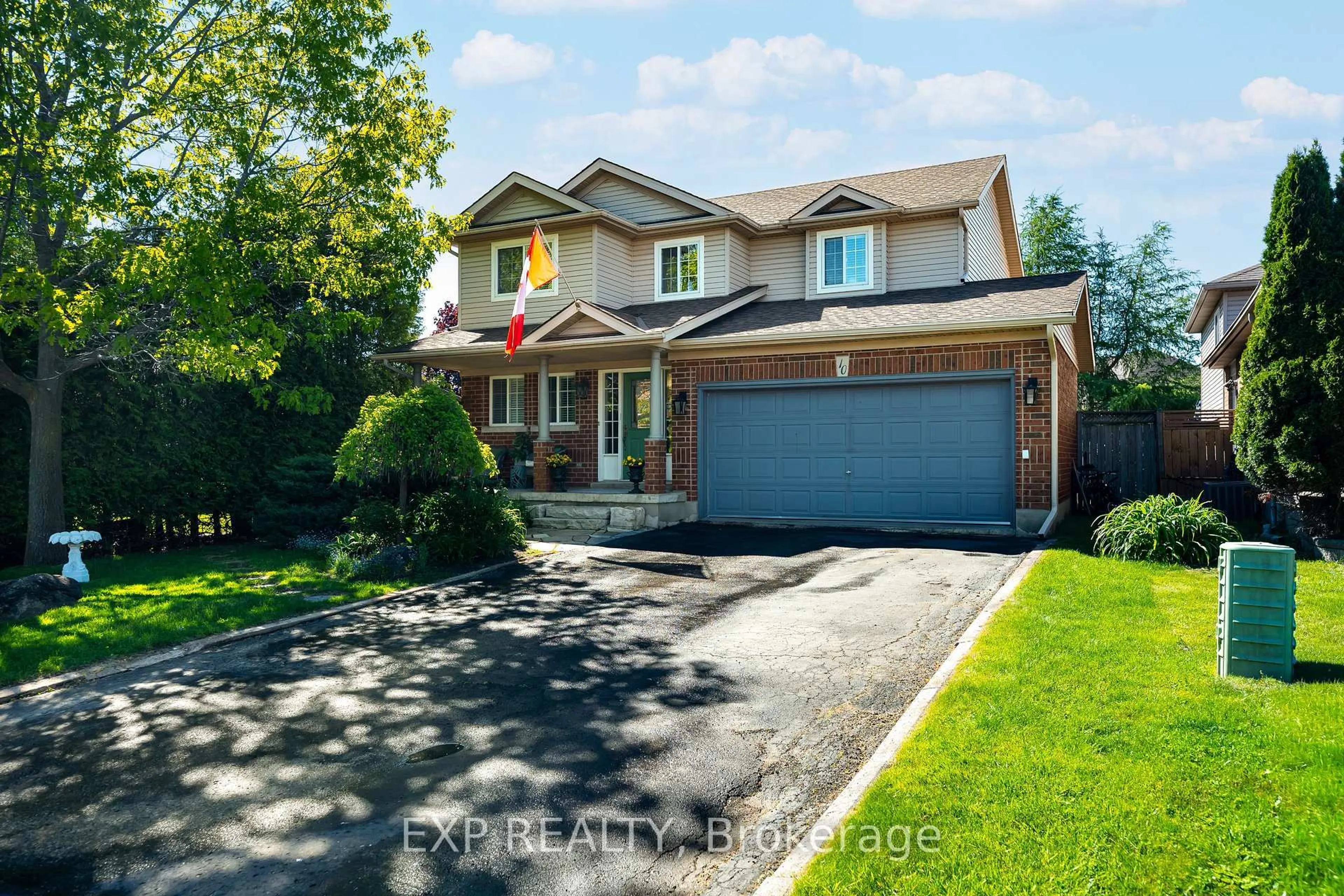 Home with brick exterior material, street for 10 Mckitrick Dr, Orangeville Ontario L9W 5C2
