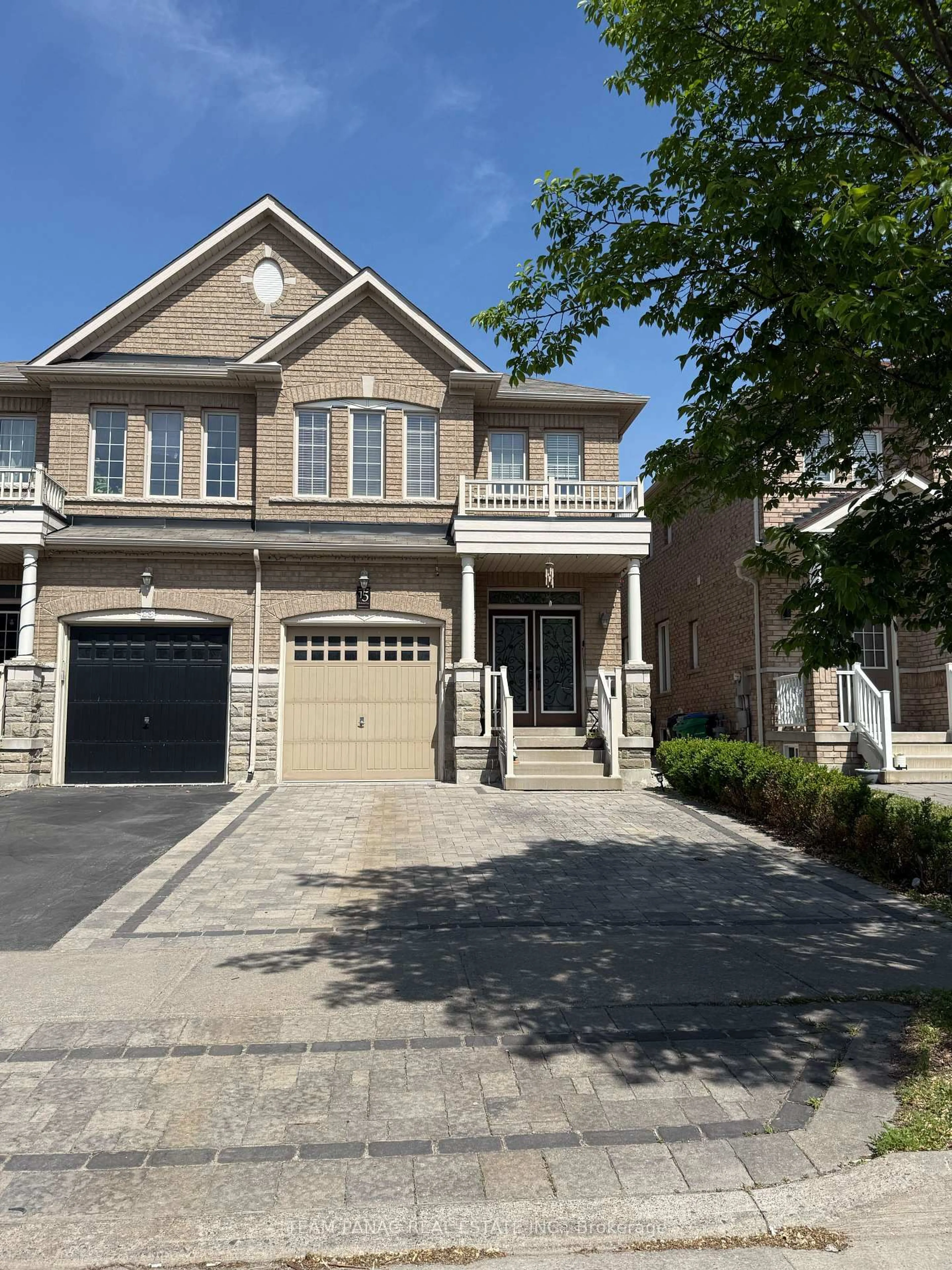 Home with brick exterior material, street for 15 Vanderpool Cres, Brampton Ontario L6P 3W9
