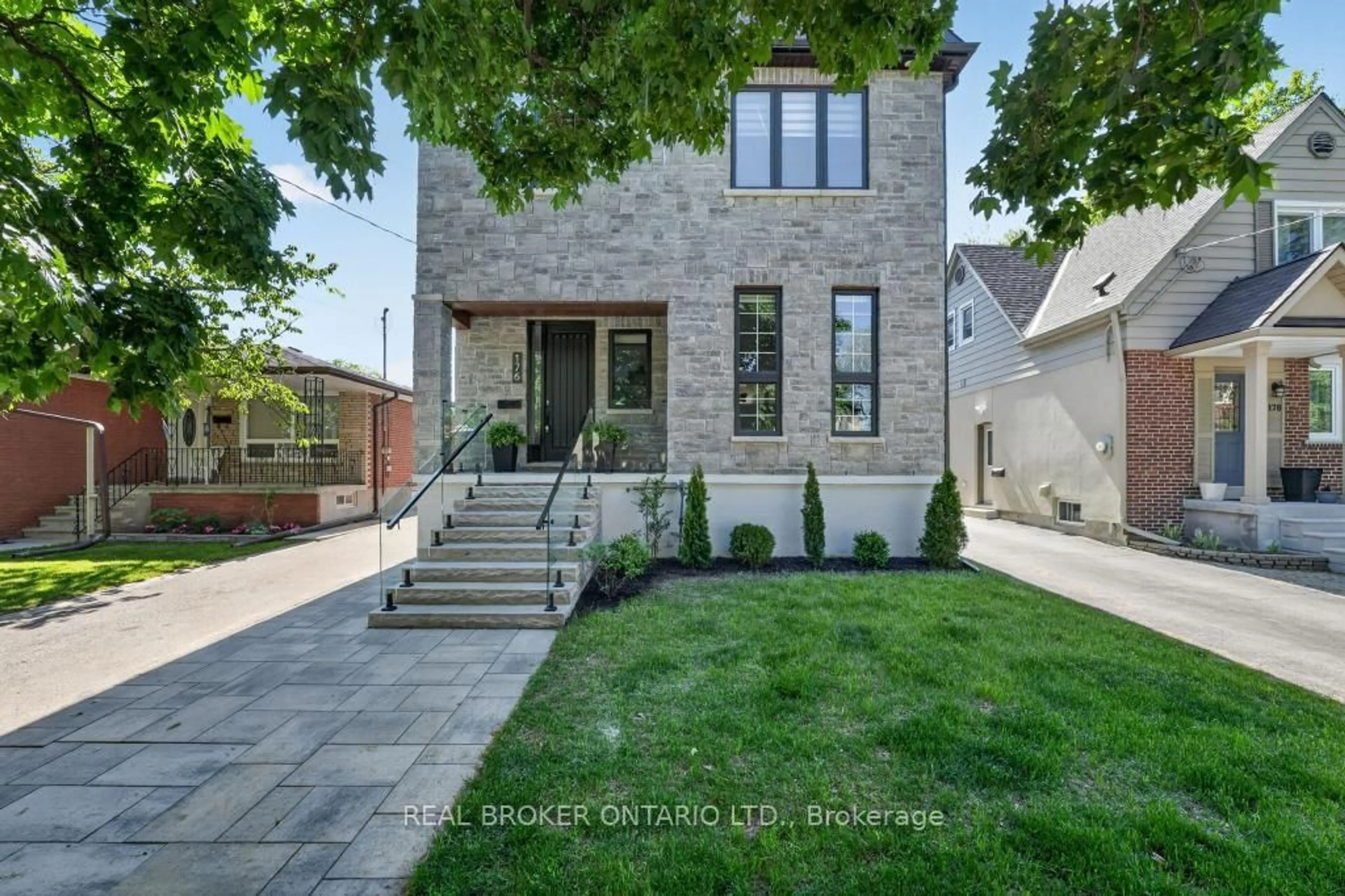 Home with brick exterior material, street for 176 Aldercrest Rd, Toronto Ontario M8W 4J3