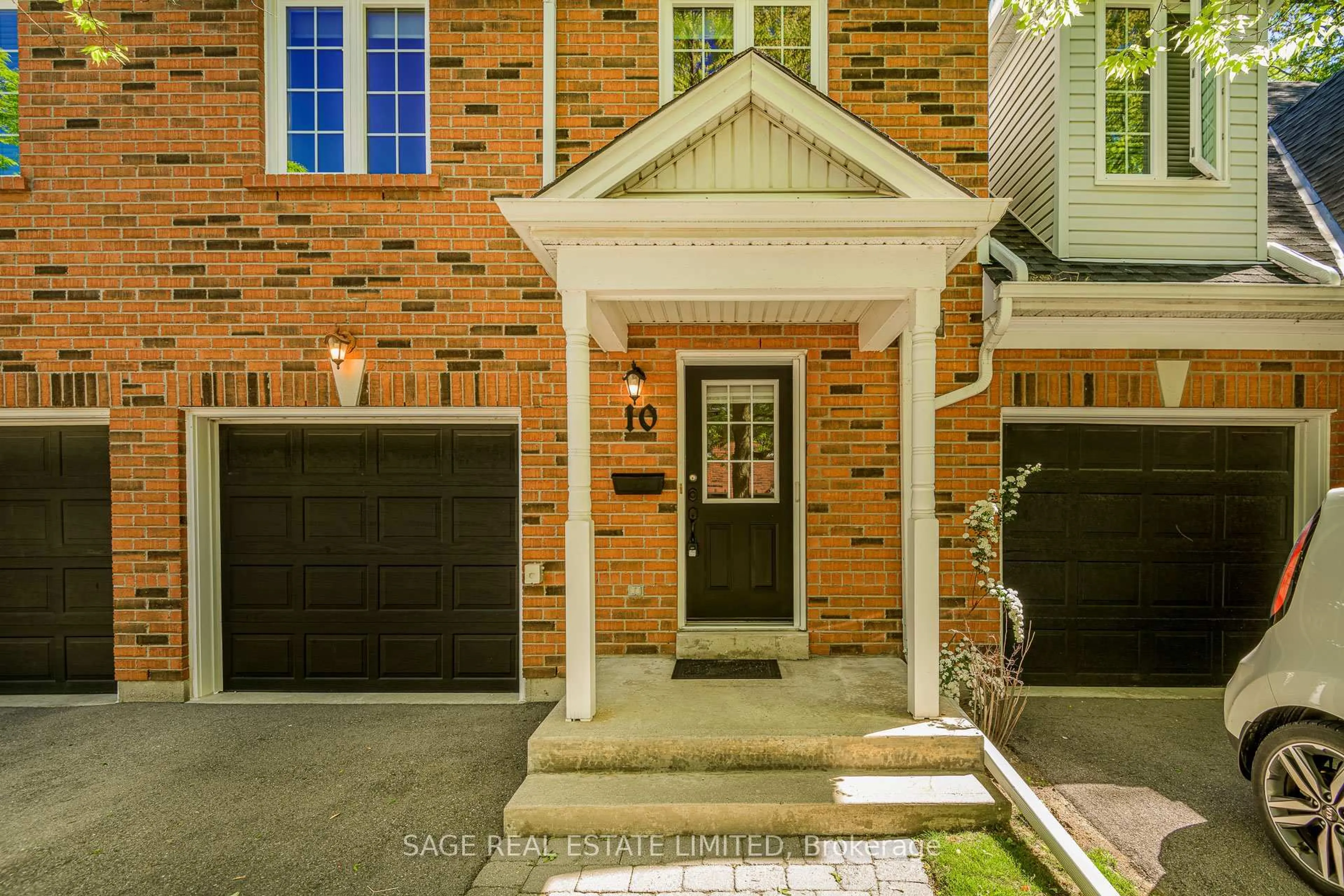 Home with brick exterior material, street for 5427 Lakeshore Rd #10, Burlington Ontario L7L 1E1