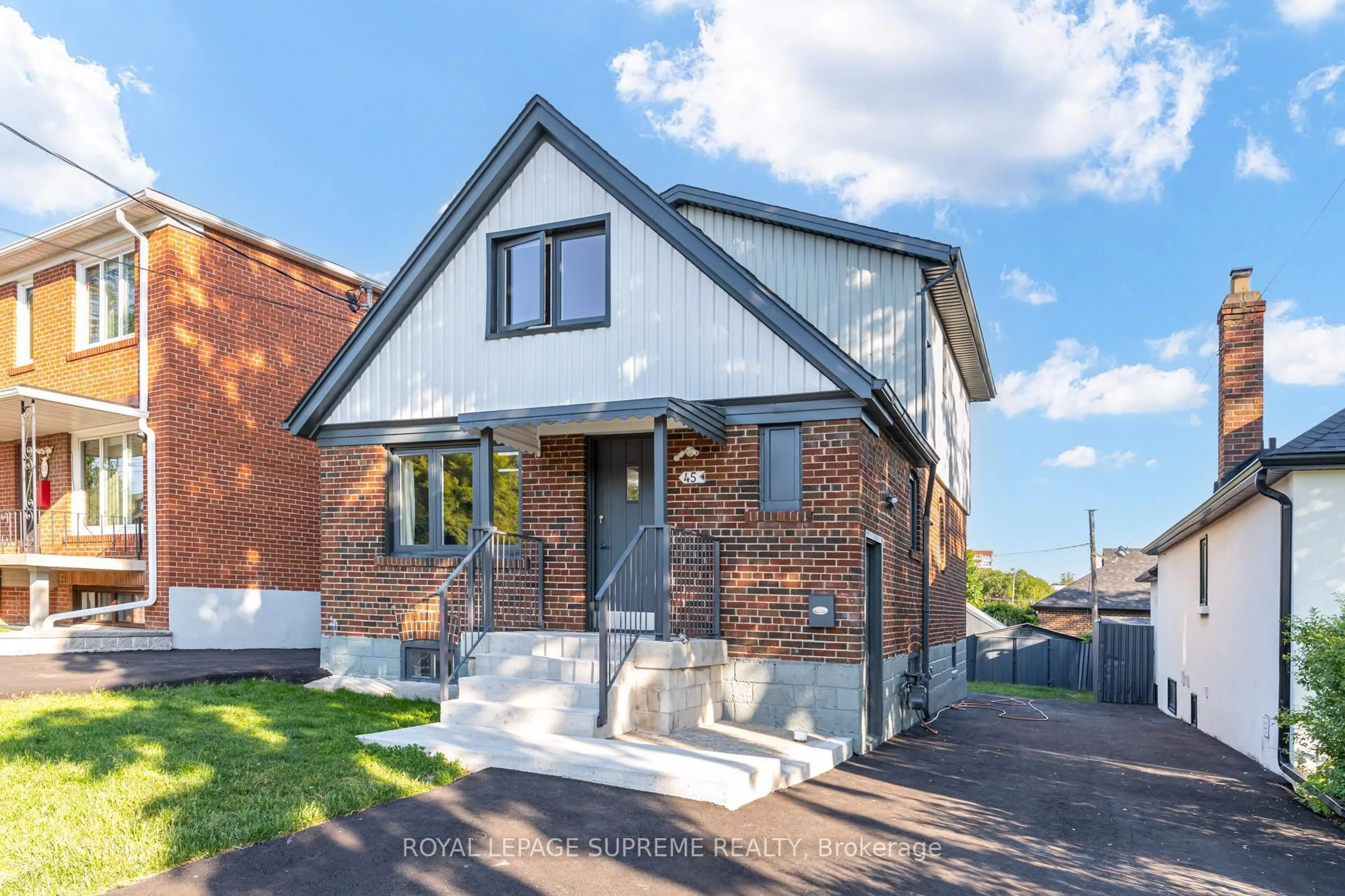 Home with brick exterior material, street for 45 Beechborough Ave, Toronto Ontario M6M 1Z2