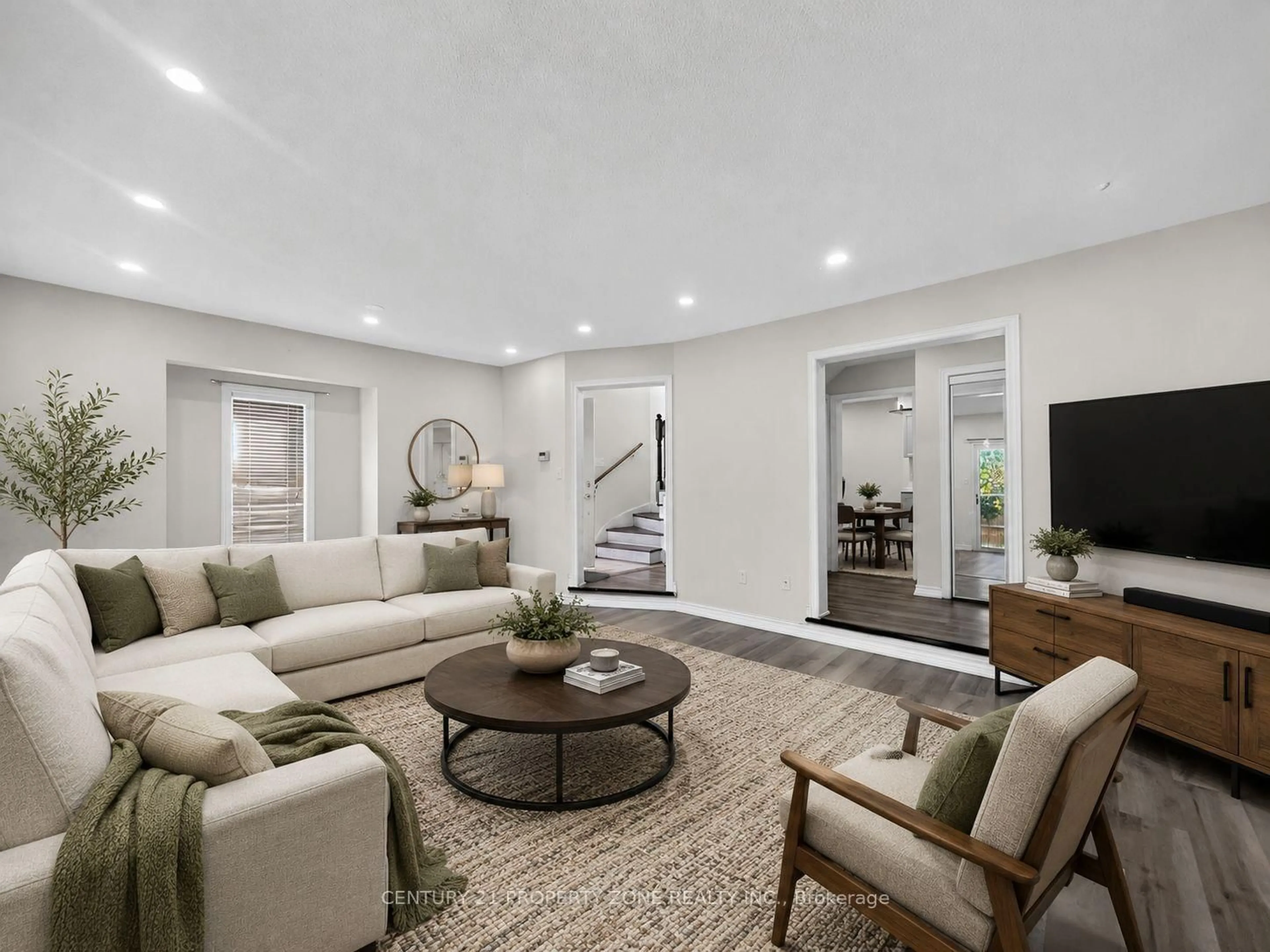 Living room with furniture, unknown for 65 Shady Pine Circ, Brampton Ontario L6R 1K3