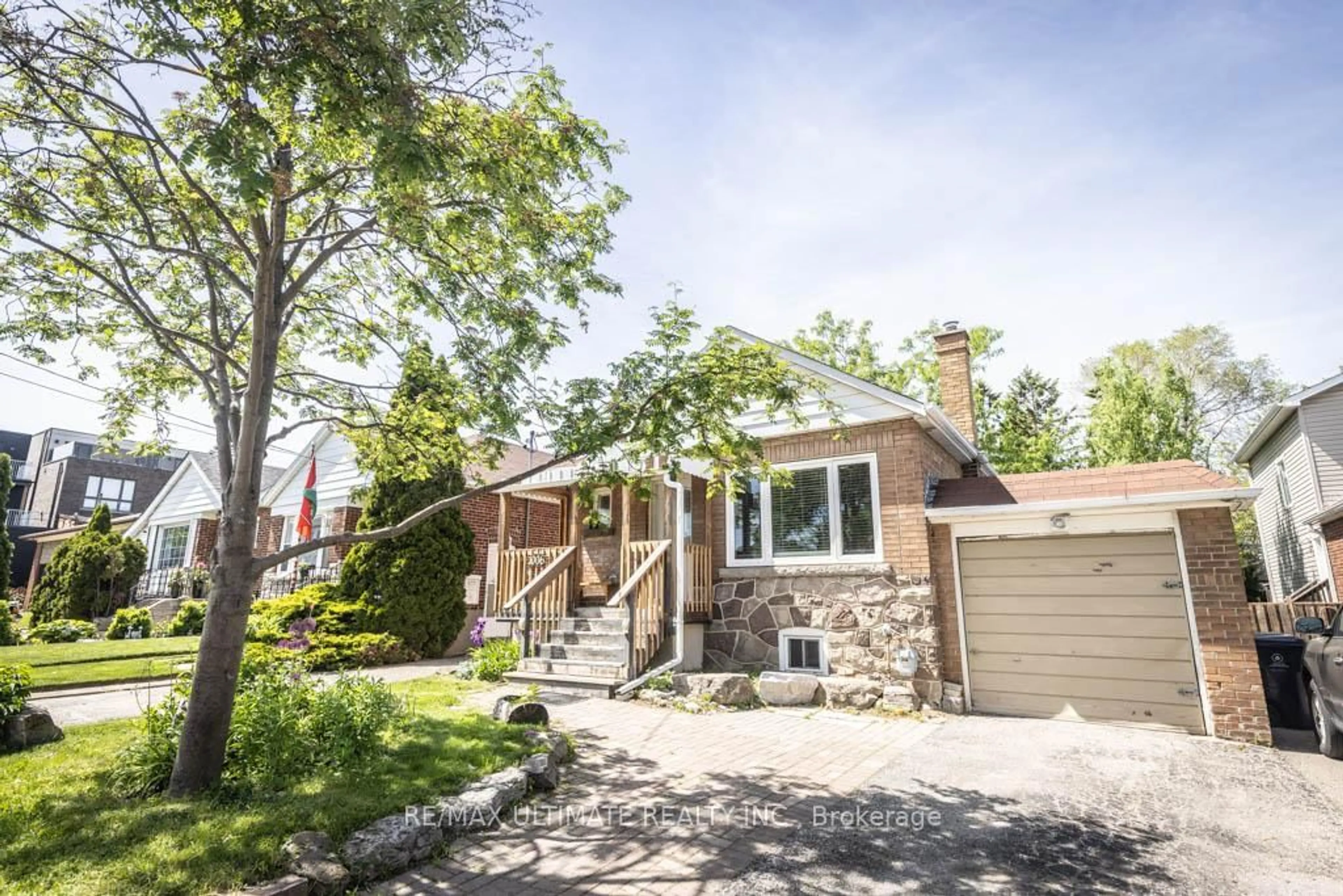 Home with brick exterior material, street for 1006 Castlefield Ave, Toronto Ontario M6B 1E3