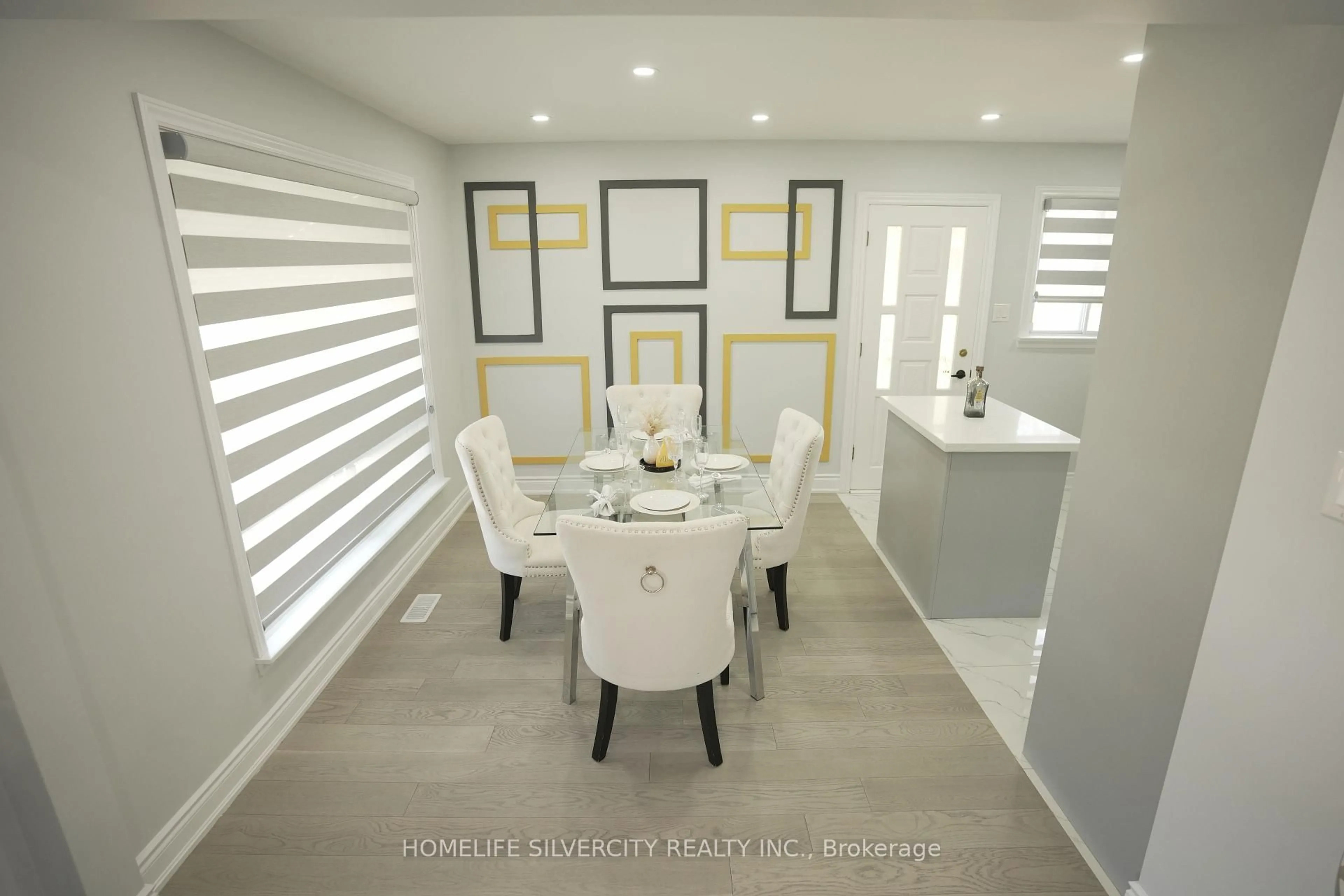 Dining room, ceramic/tile floor for 21 Billcar Rd, Toronto Ontario M9W 4P5