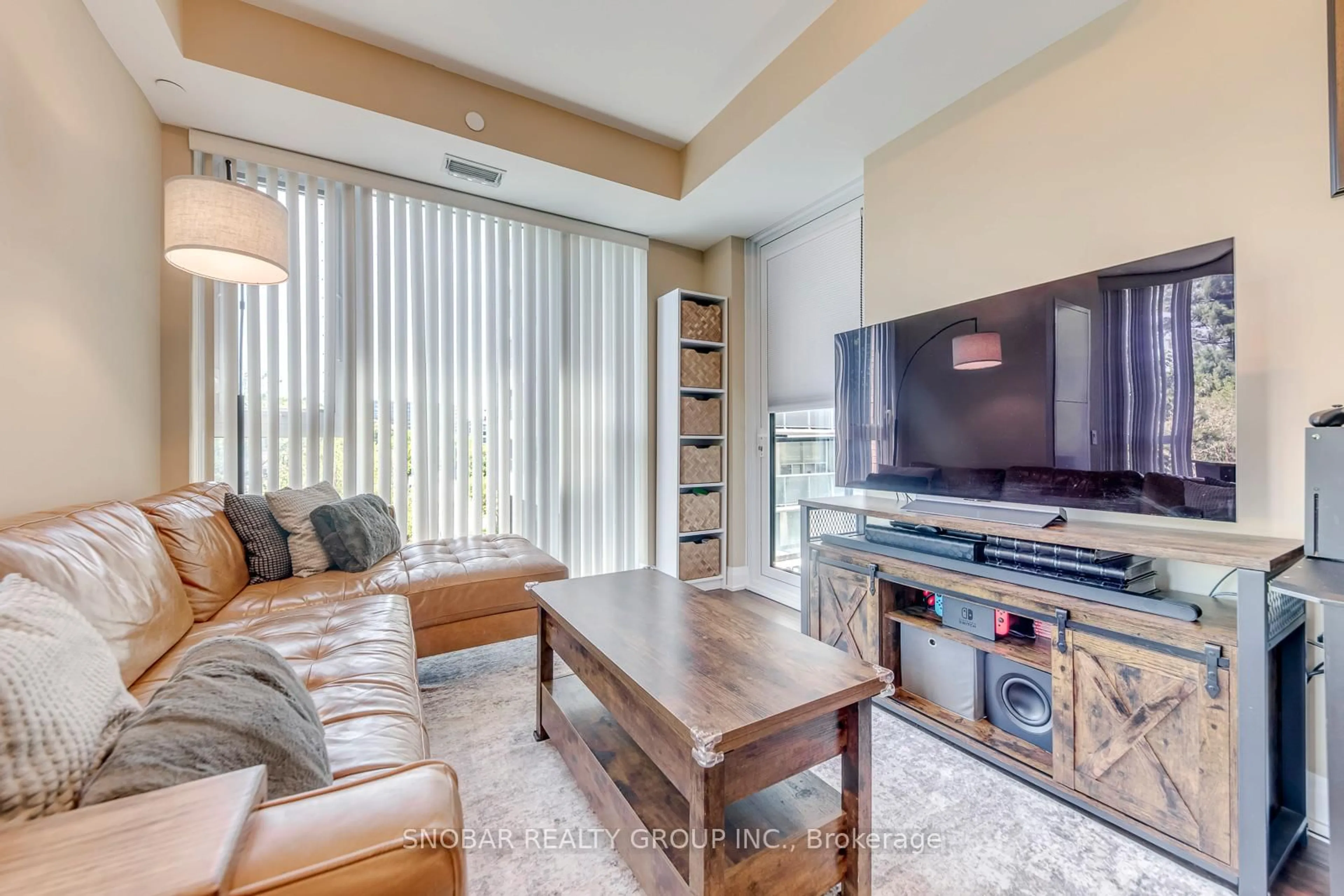 Living room with furniture, unknown for 293 The Kingsway #310, Toronto Ontario M9A 0E8