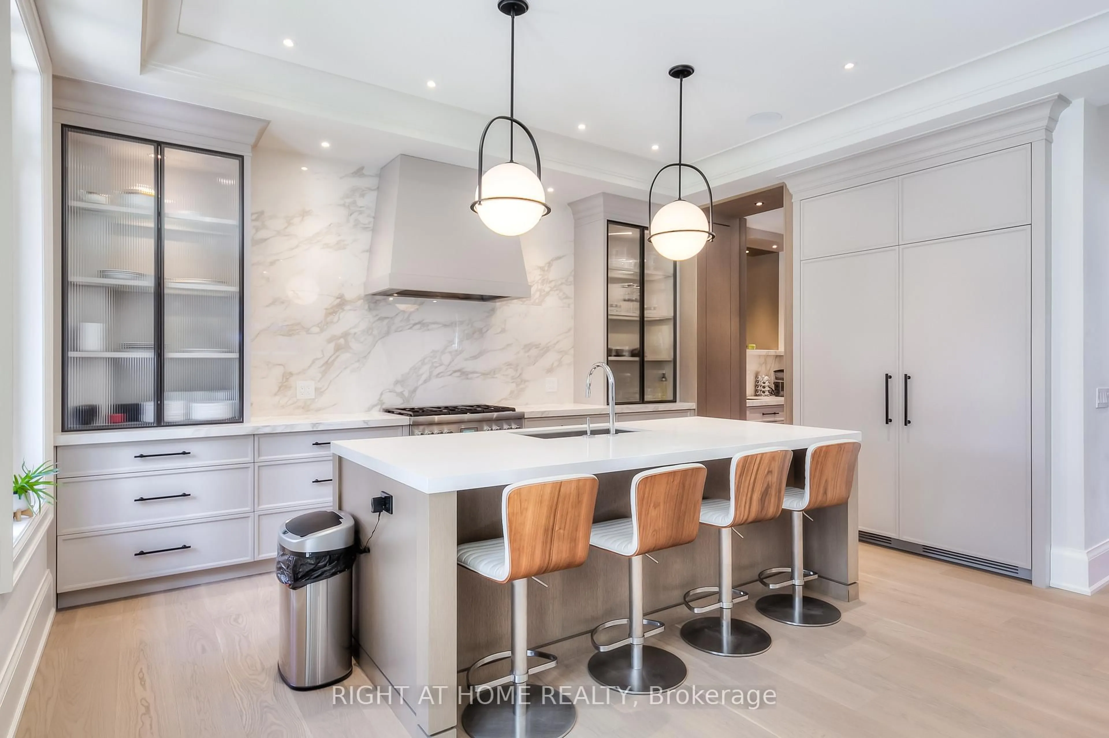 Contemporary kitchen, ceramic/tile floor for 124 Shaver Ave, Toronto Ontario M9B 4N8