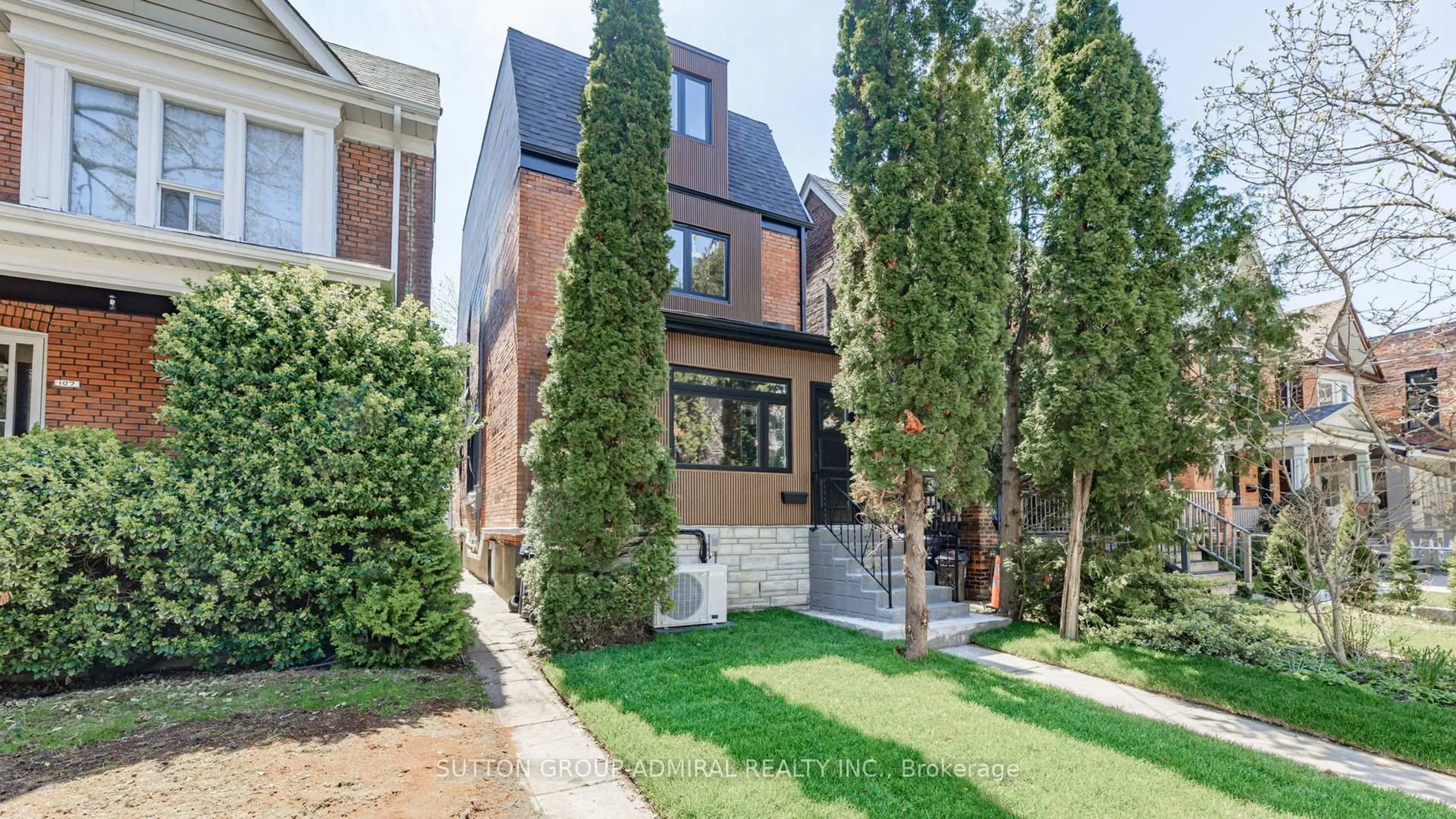Home with brick exterior material, street for 109 Fermanagh Ave, Toronto Ontario M6R 1M1