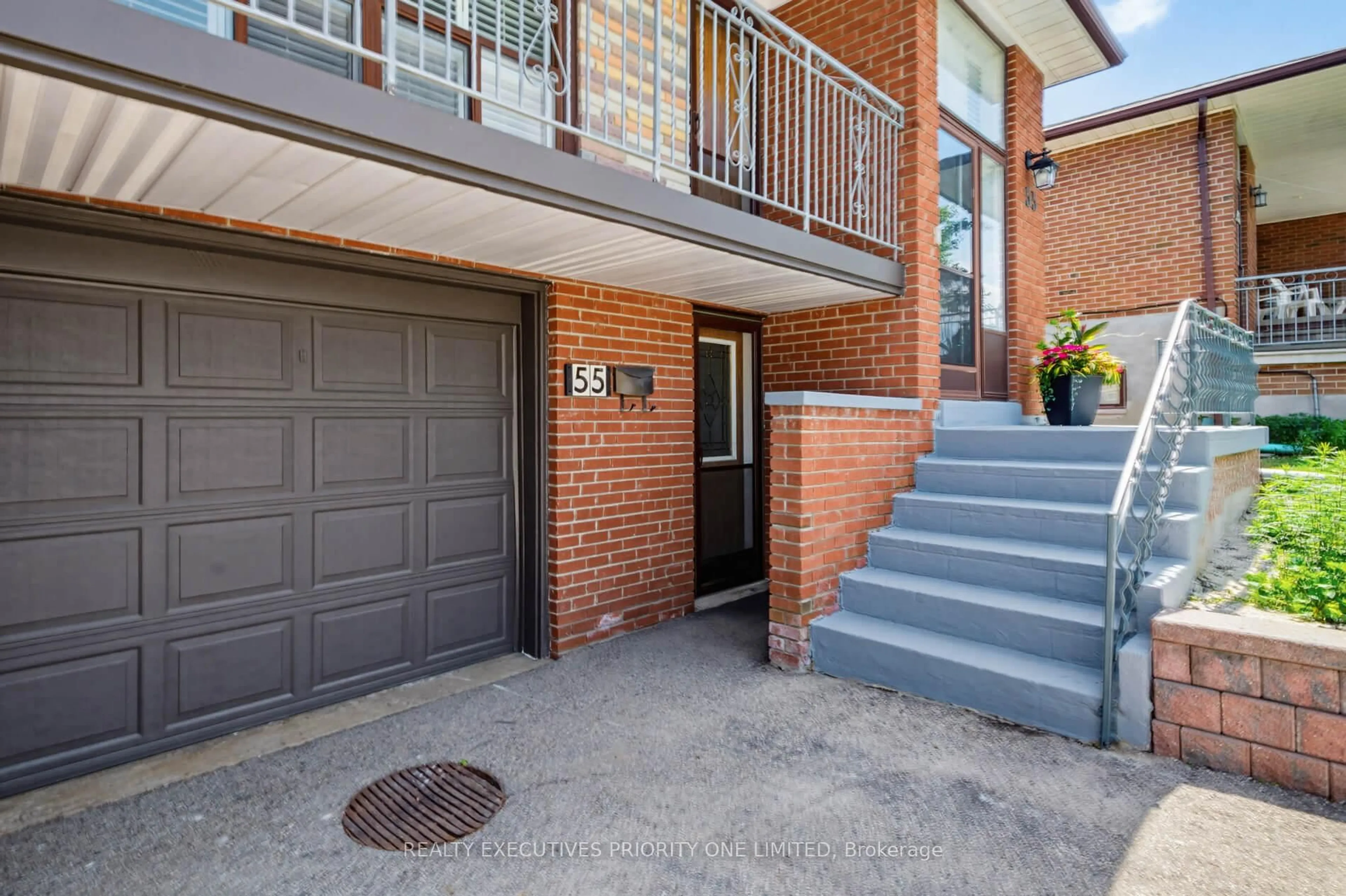 Home with brick exterior material, street for 55 Picaro Dr, Toronto Ontario M3N 2B6