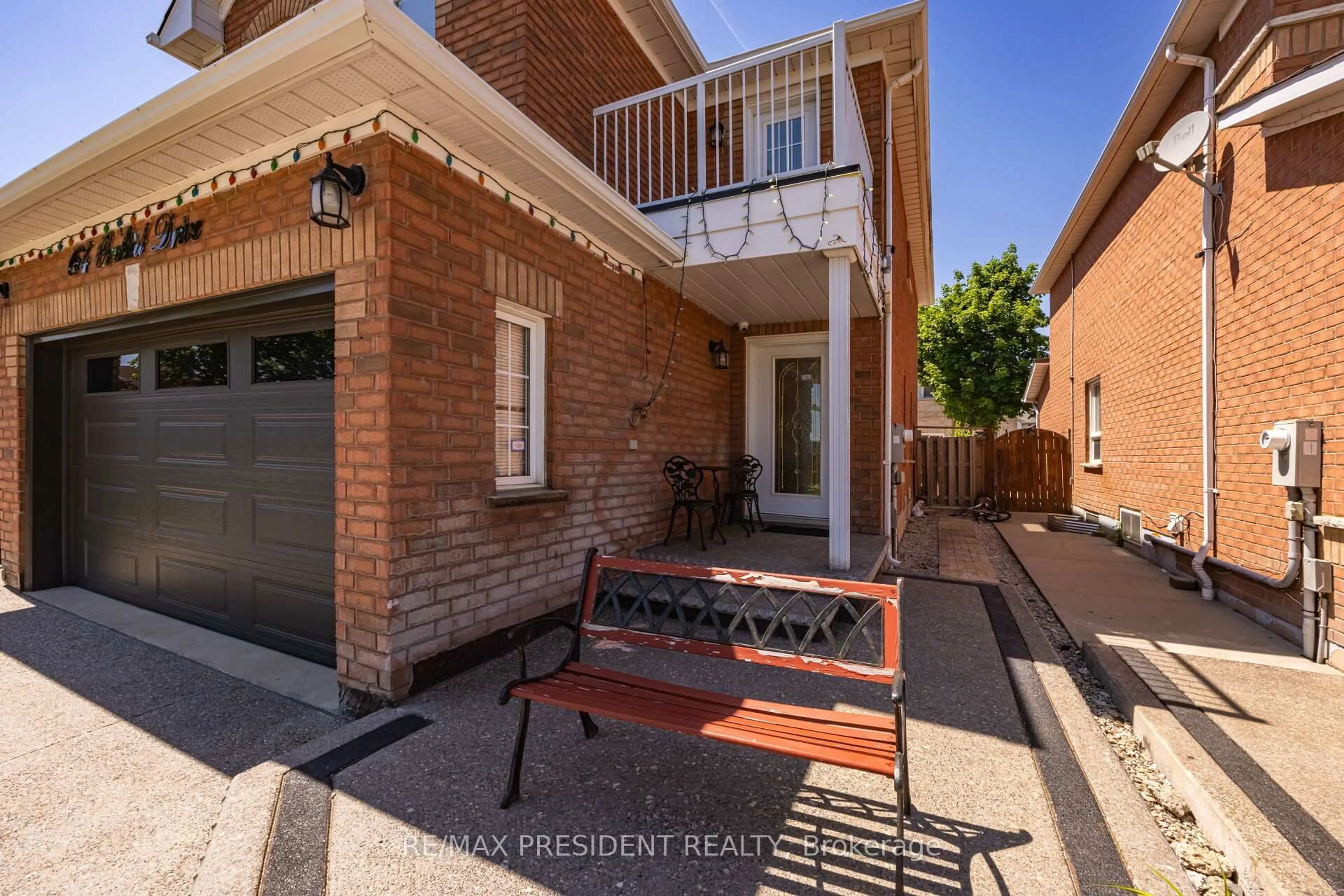 Patio, street for 64 Orchid Dr, Brampton Ontario L7A 2C8