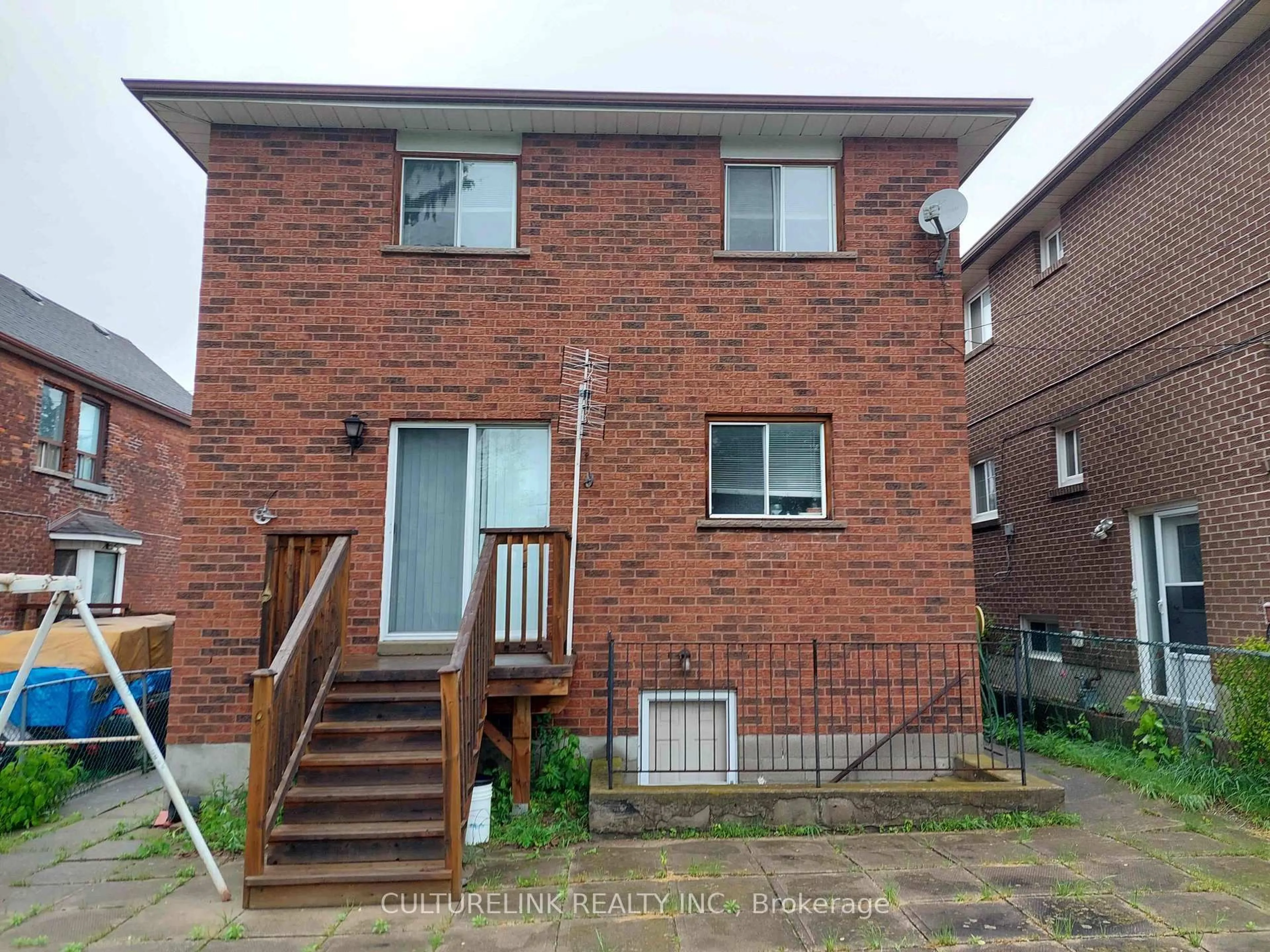 Home with brick exterior material, street for 29 Goldwin Ave, Toronto Ontario M6M 2C3