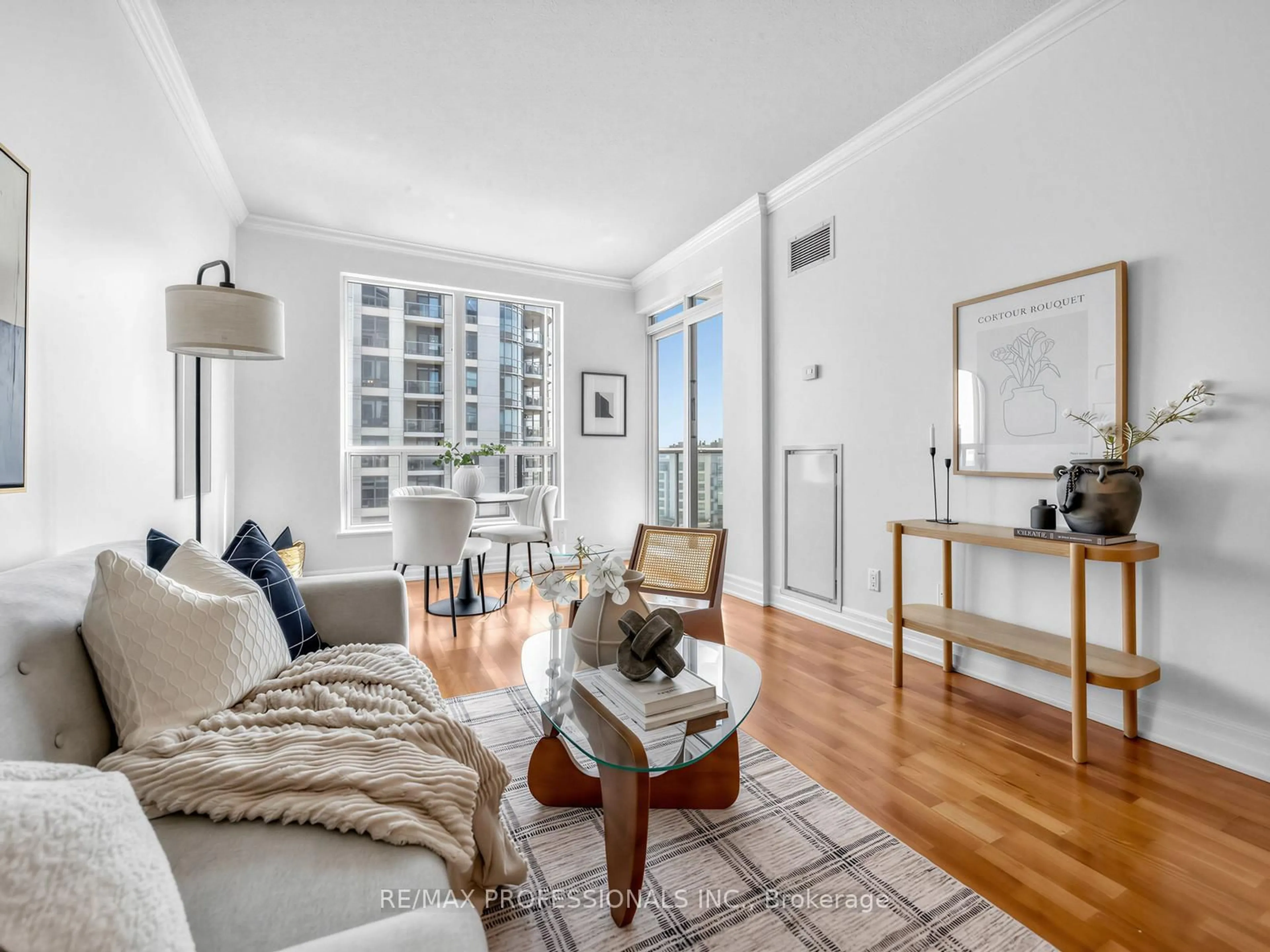 Living room with furniture, unknown for 2087 Lake Shore Blvd #1202, Toronto Ontario M8V 4G3