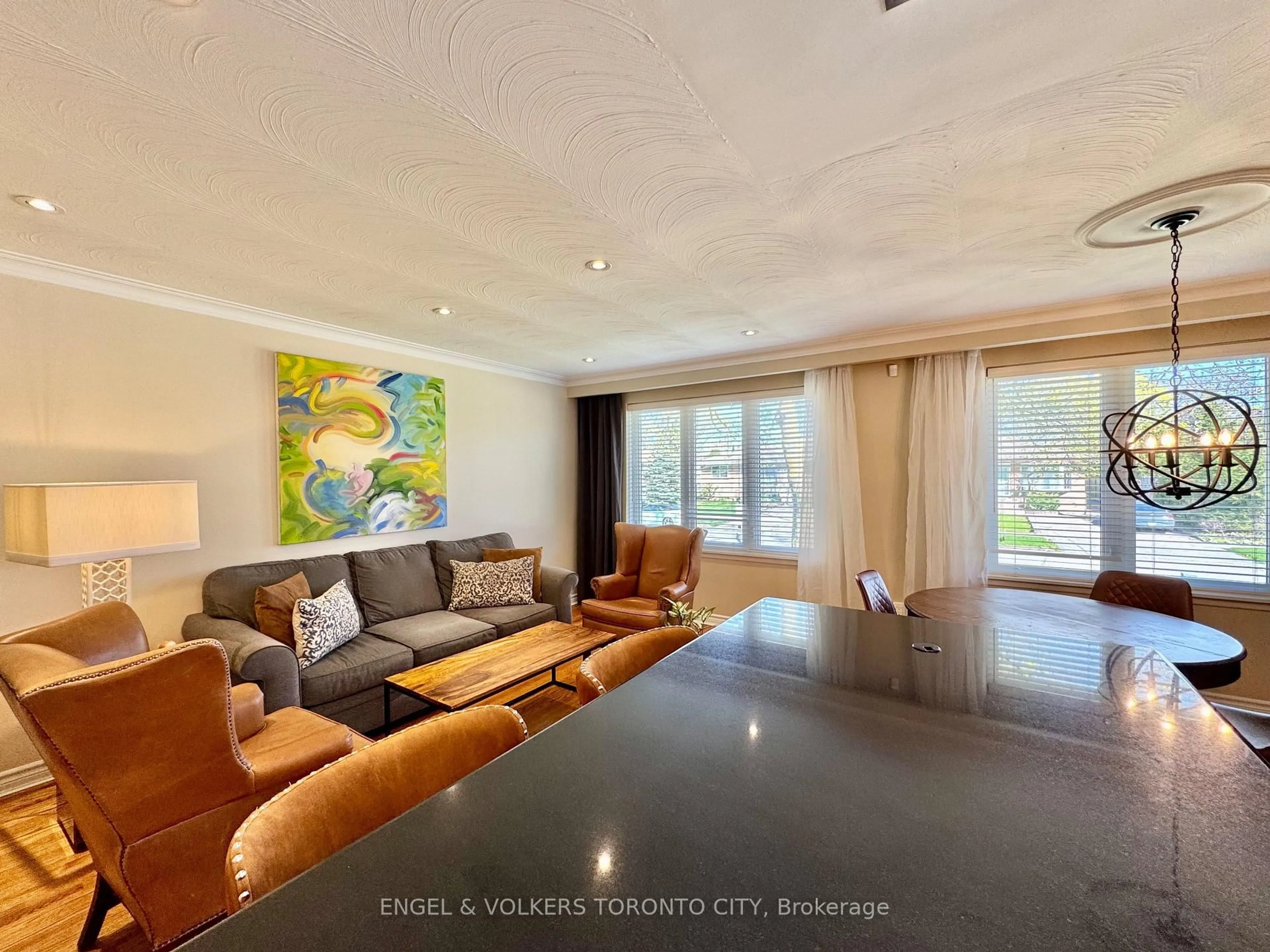 Living room with furniture, unknown for 41 Paragon Rd, Toronto Ontario M9R 1J9