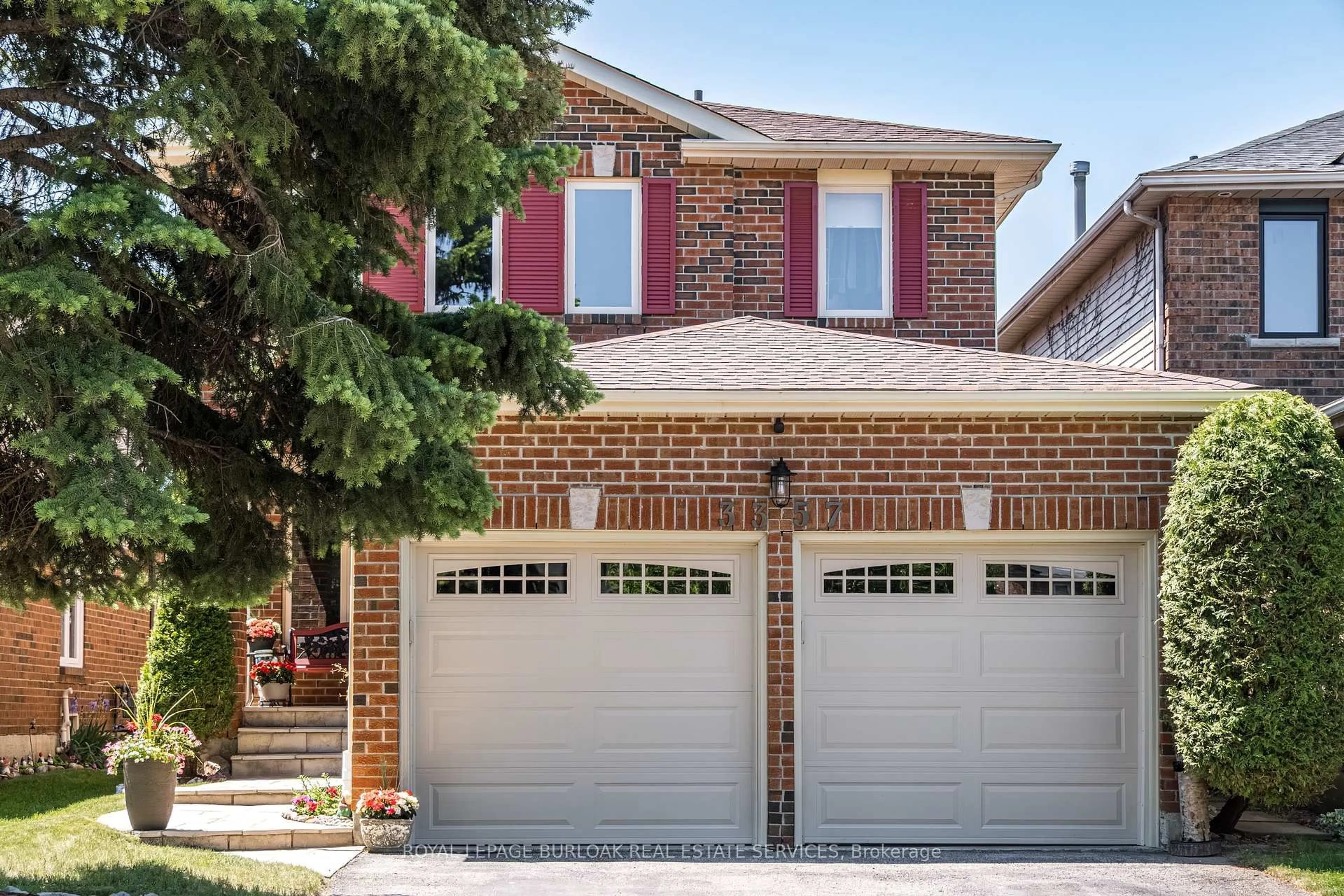 Home with brick exterior material, street for 3357 Wilmar Cres, Mississauga Ontario L5L 4C2
