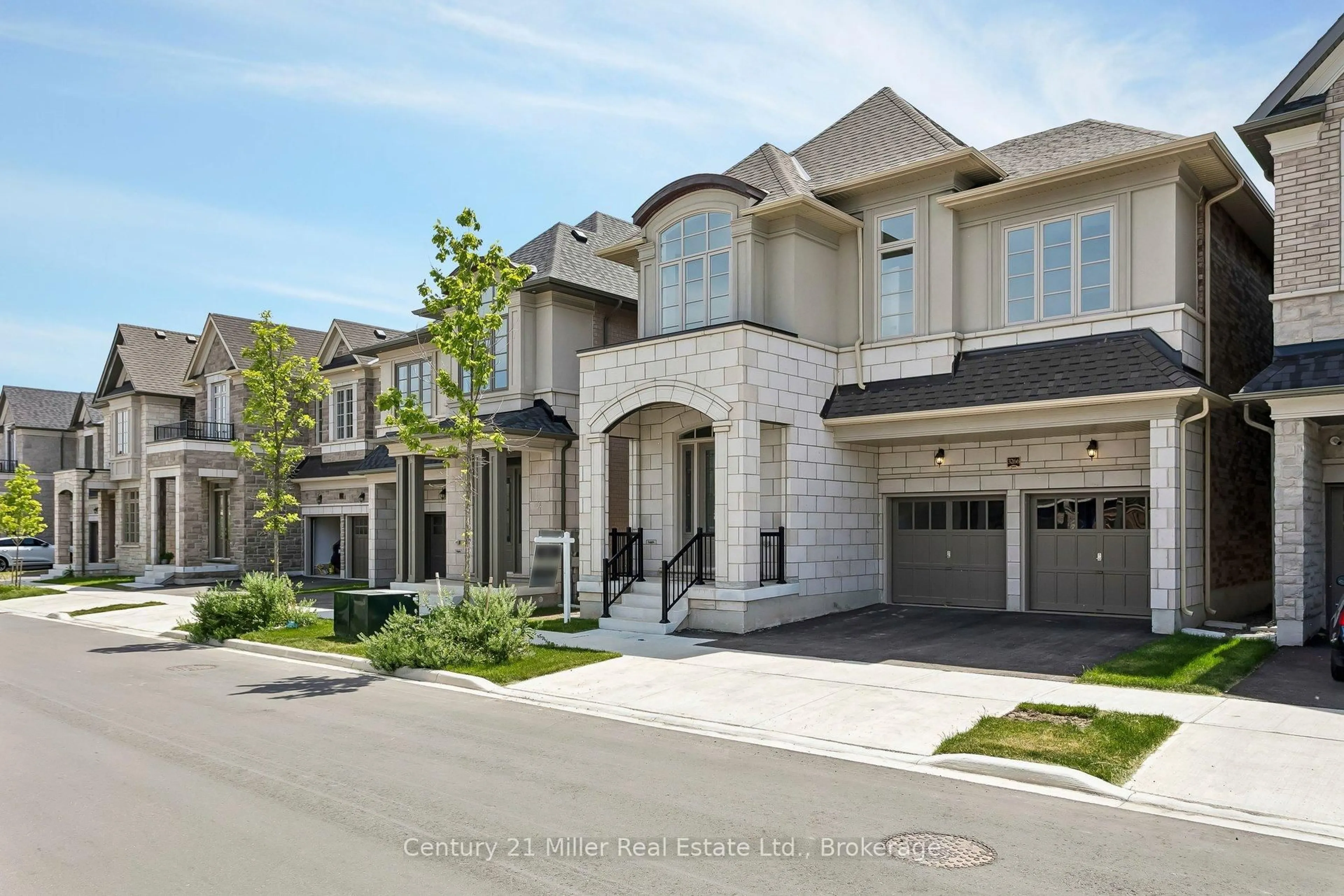 Home with brick exterior material, street for 3266 Millicent Ave, Oakville Ontario L6H 0V8