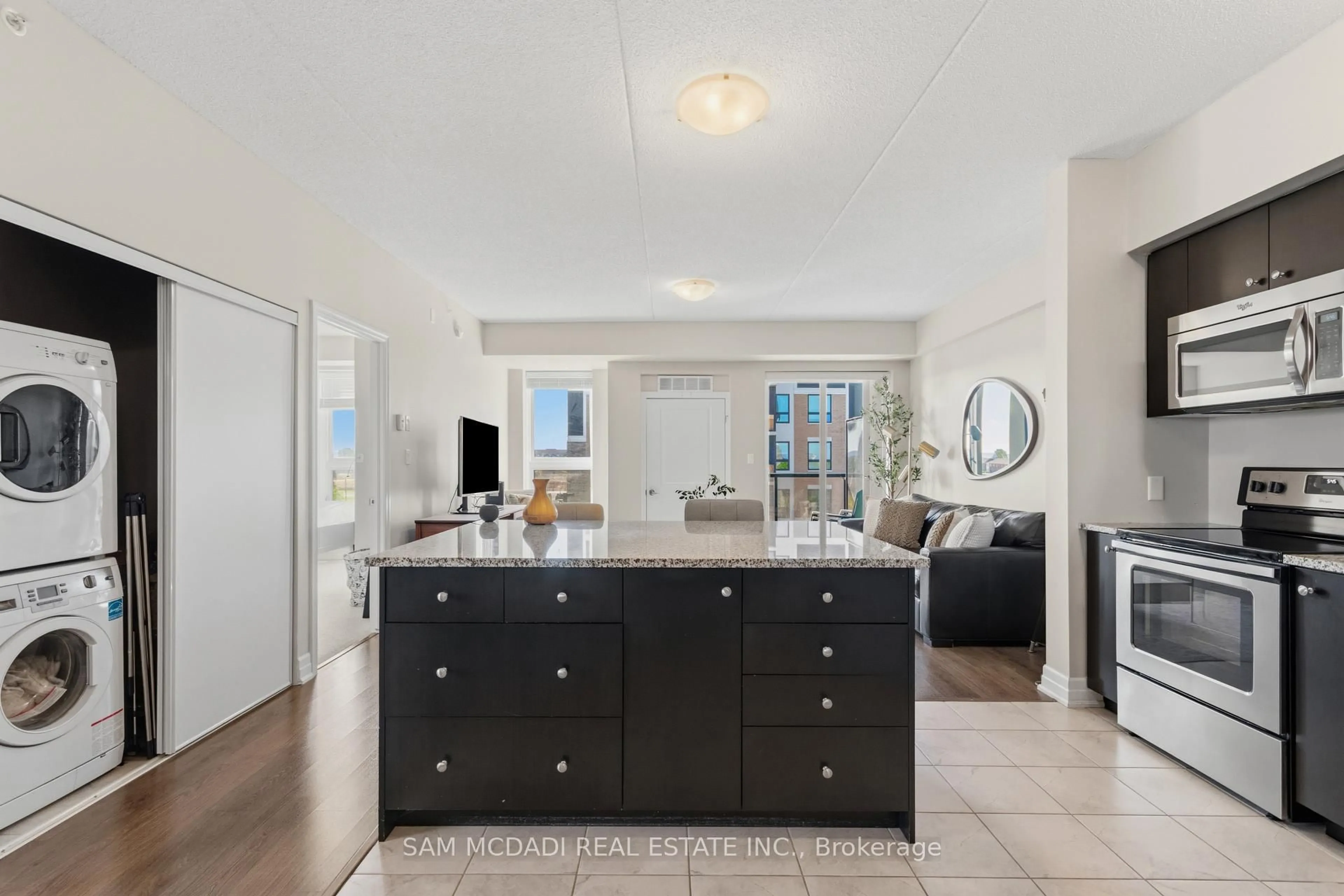 Open concept kitchen, unknown for 650 Sauve St #314, Milton Ontario L9T 9A8