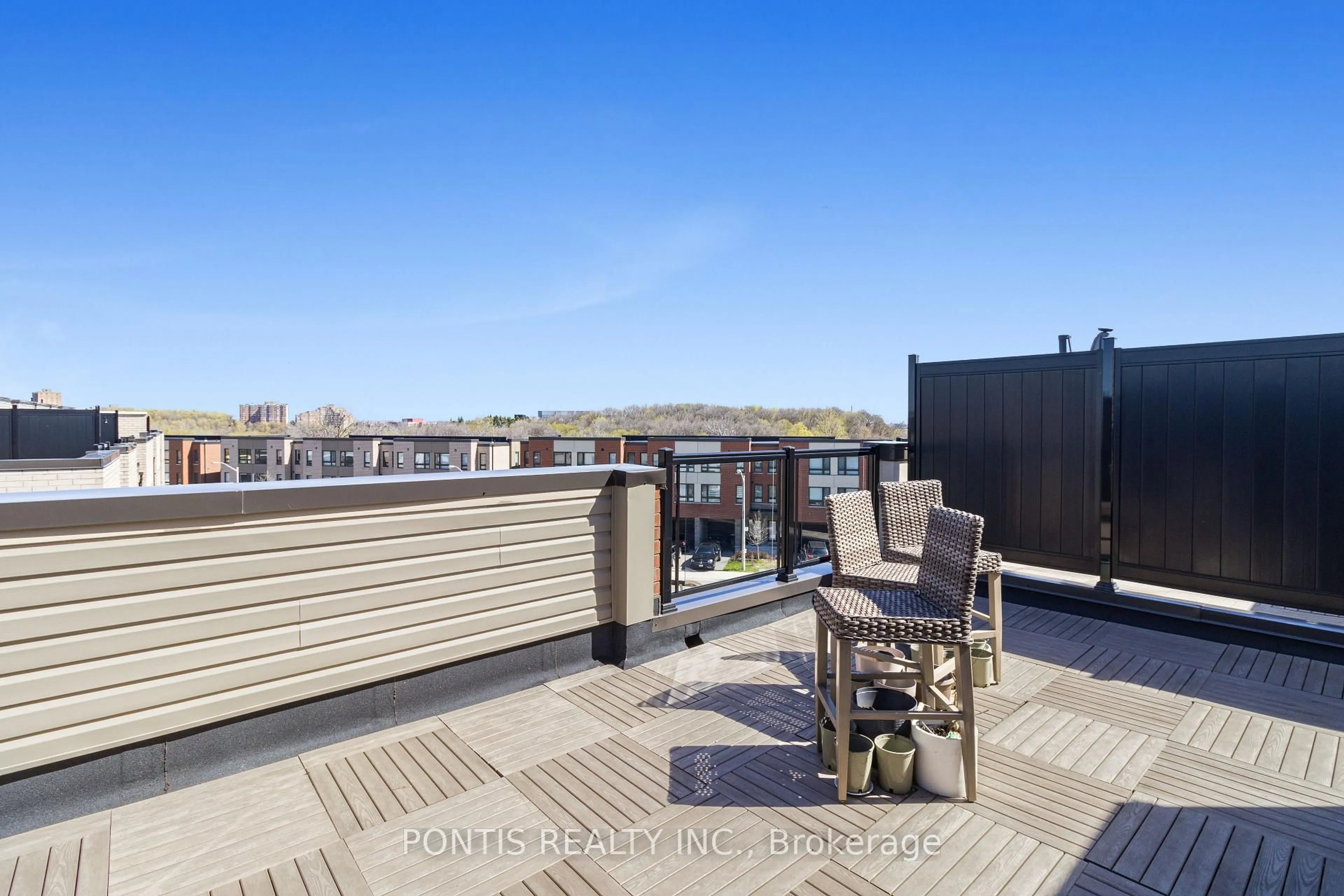 Balcony in the apartment, unknown for 20 Woodstream Dr #12, Toronto Ontario M9W 0G1