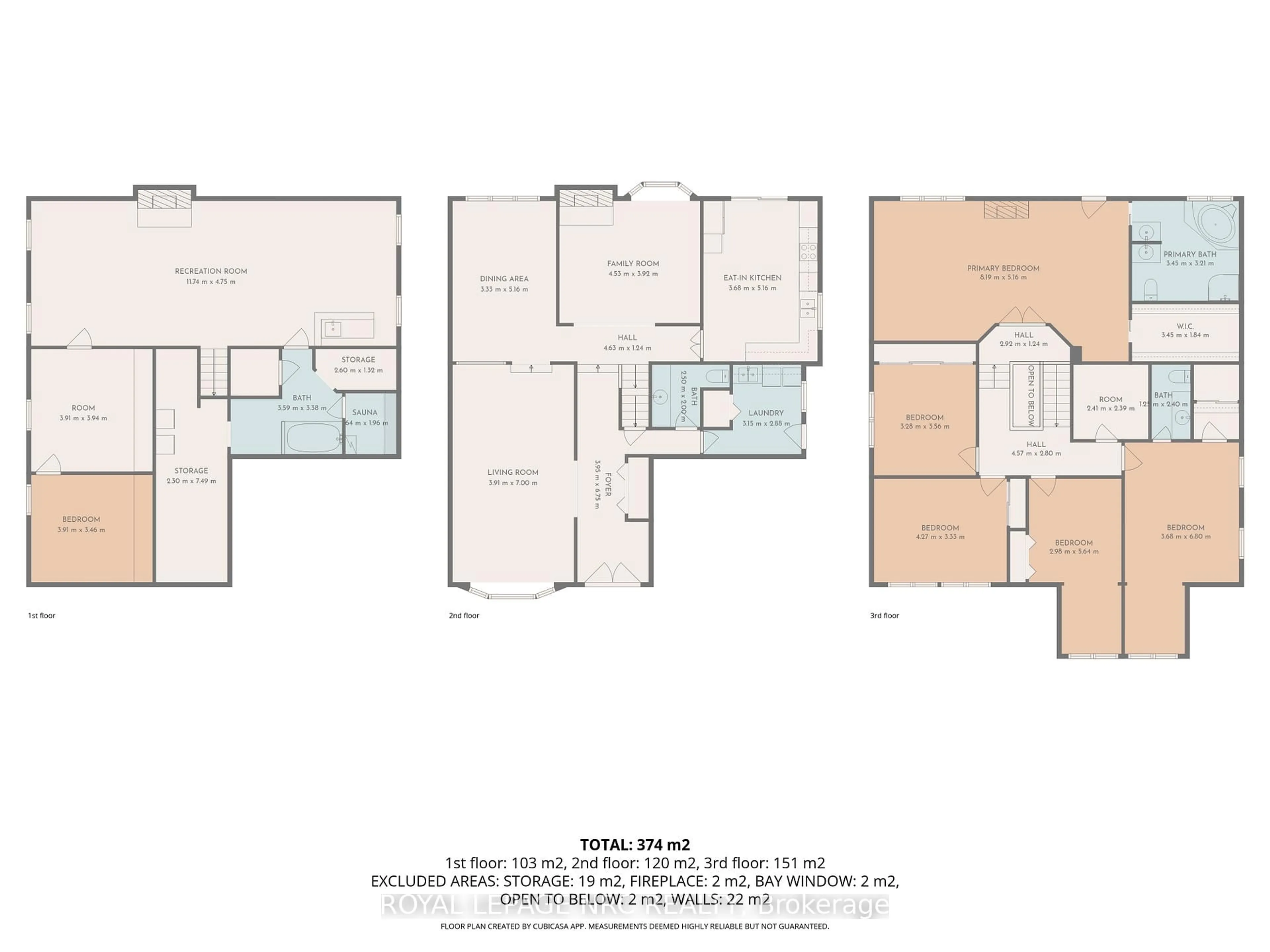 Floor plan for 1273 Winding Tr, Mississauga Ontario L4Y 2T9