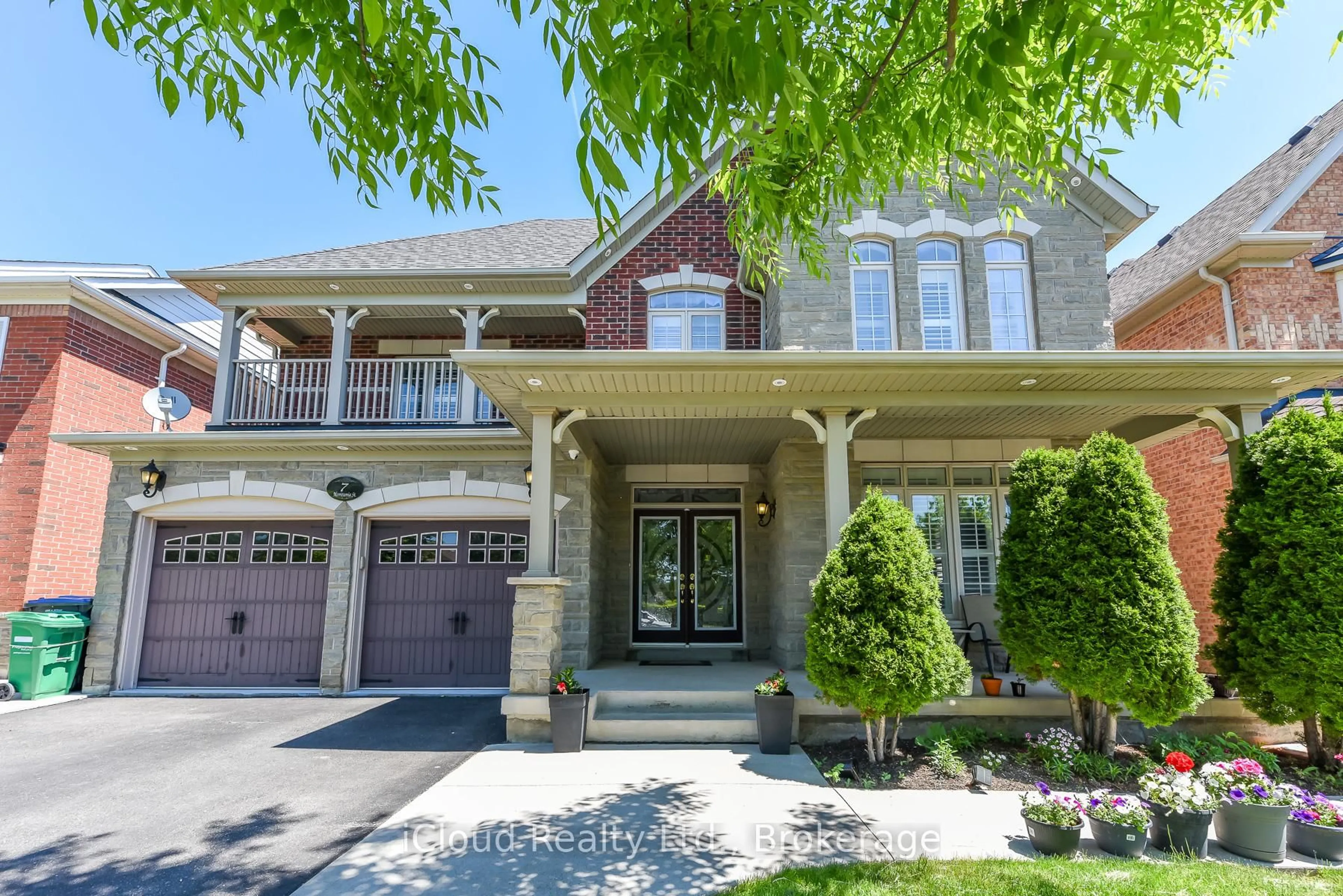 Home with brick exterior material, street for 7 Merrittonia St, Brampton Ontario L6X 0Y9