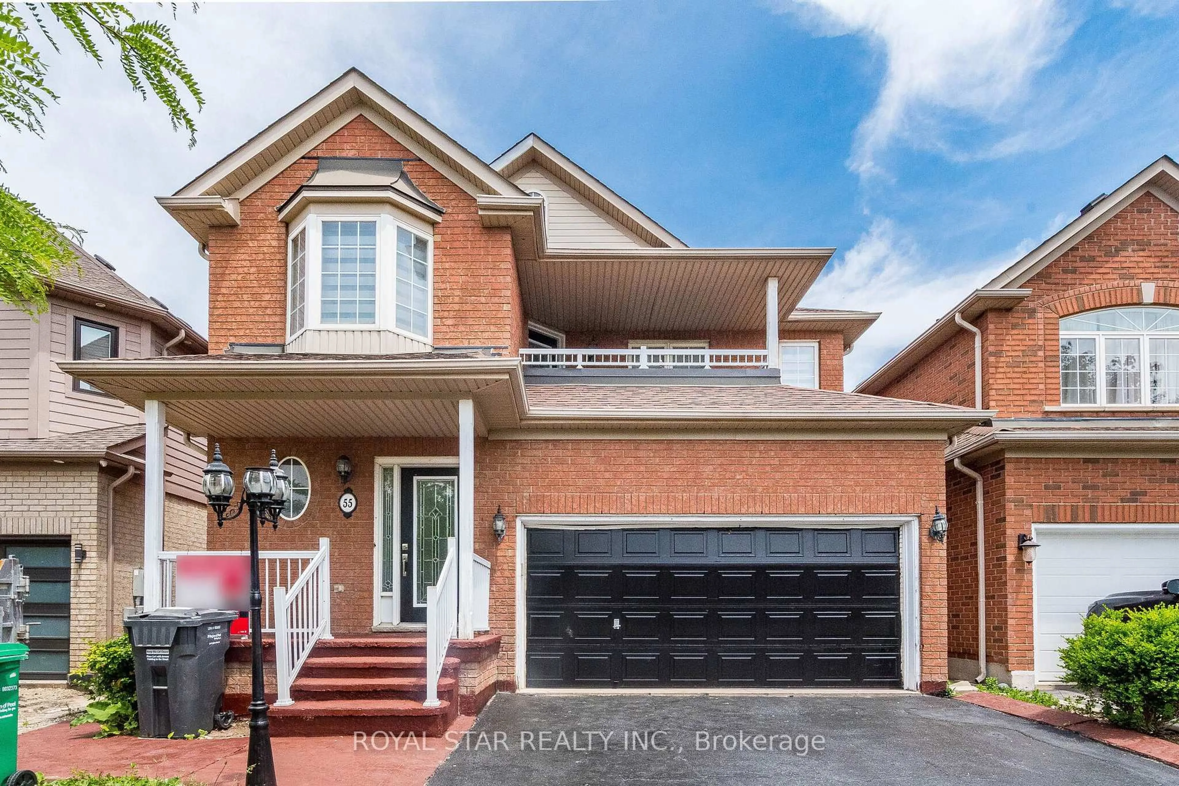 Home with brick exterior material, street for 55 Newark Way, Brampton Ontario L7A 2W8