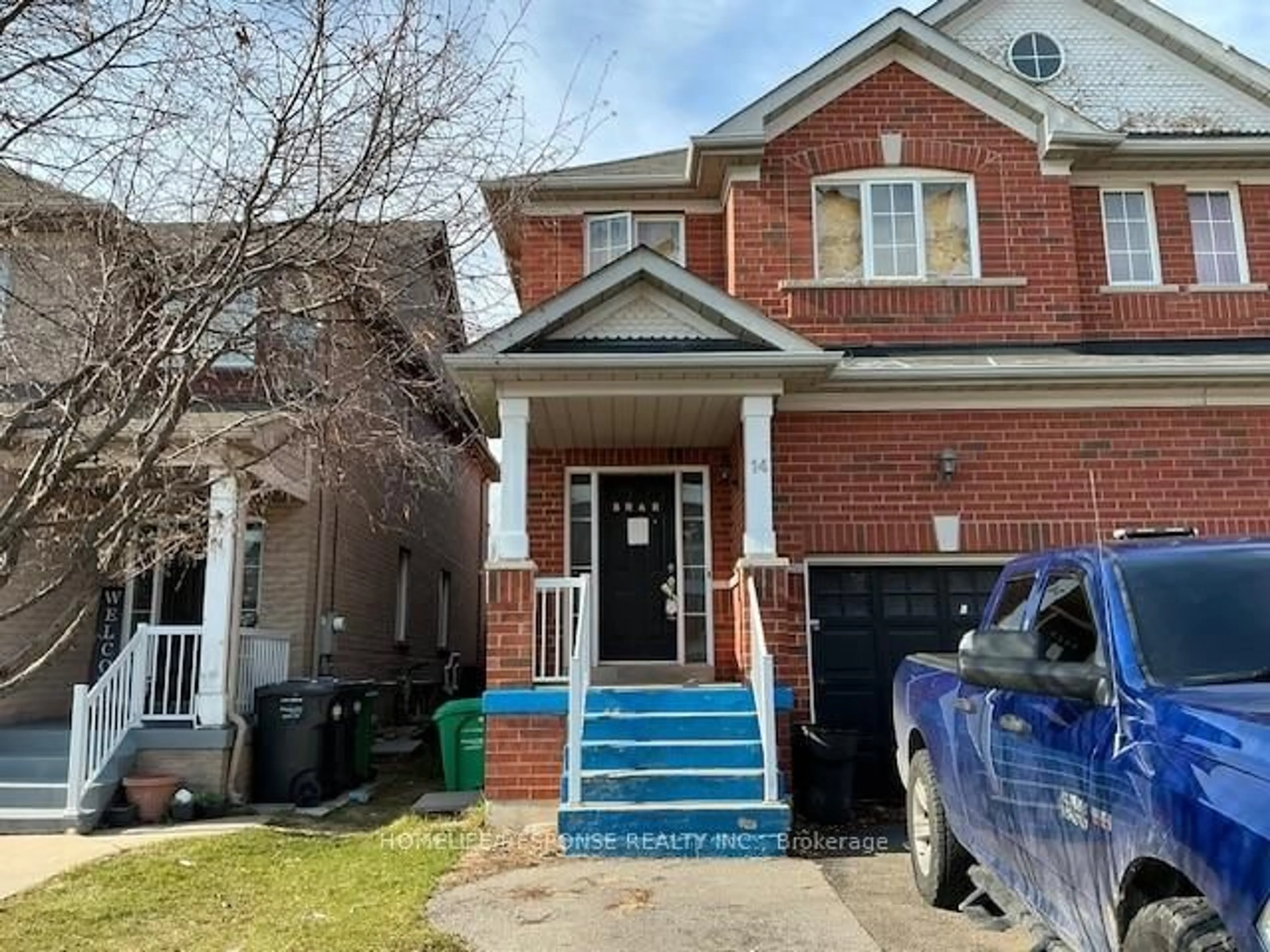 Home with brick exterior material, street for 14 ROTUNDA St, Brampton Ontario L6X 5C9