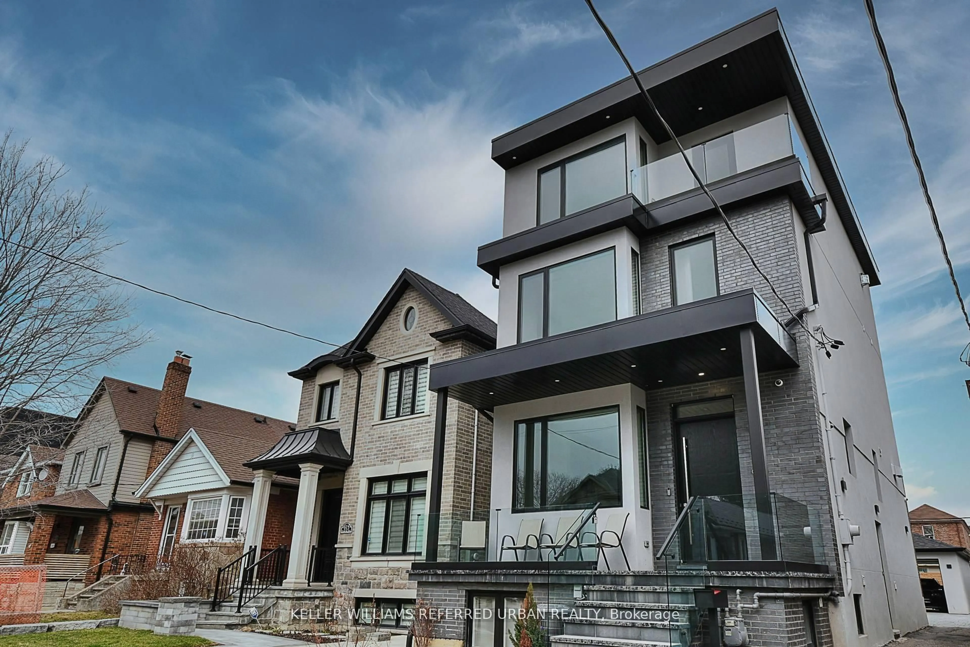 Home with brick exterior material, street for 613 Harvie Ave, Toronto Ontario M6E 4M4