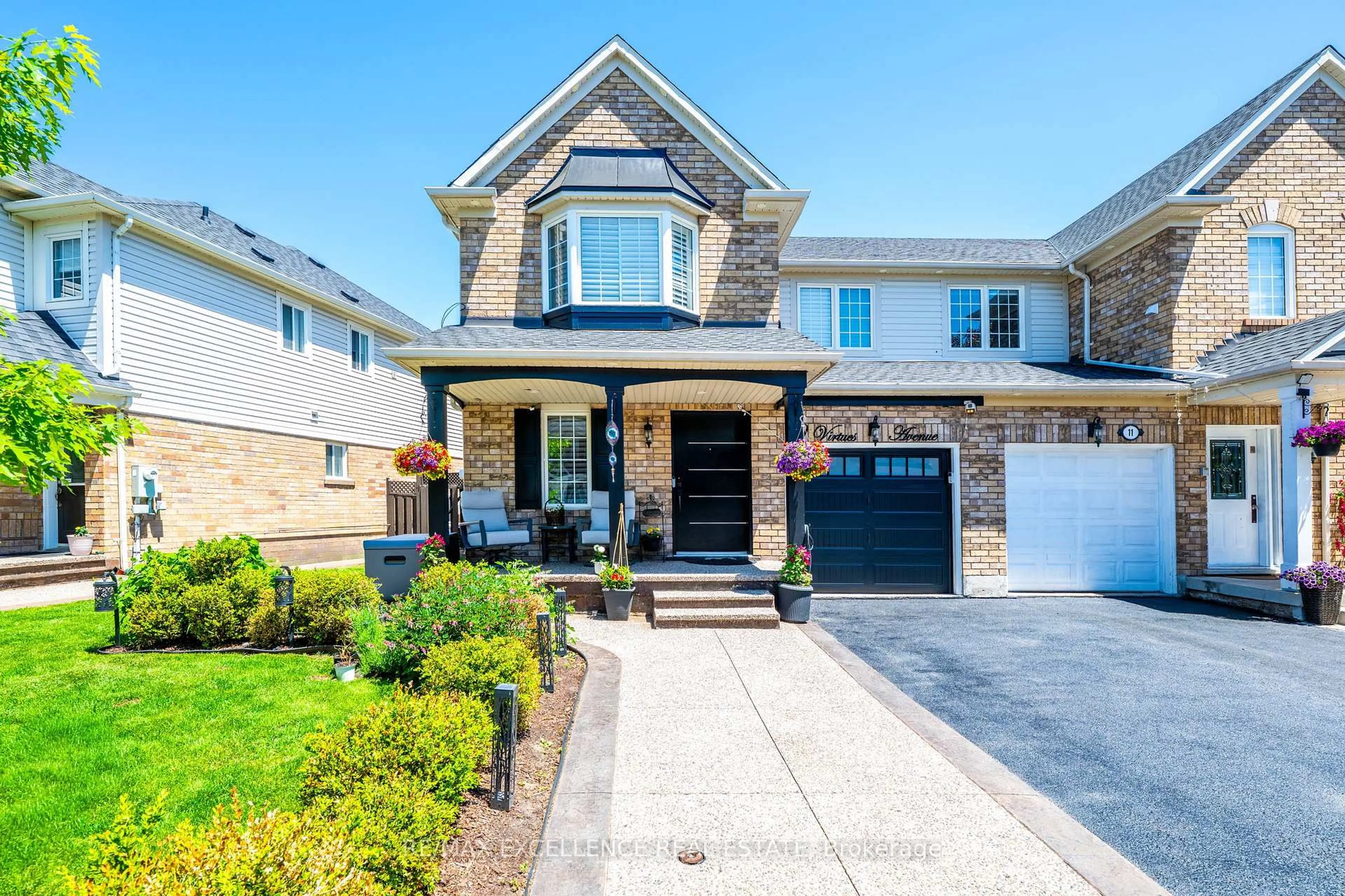 Home with brick exterior material, street for 9 Virtues Ave, Brampton Ontario L7A 2R8