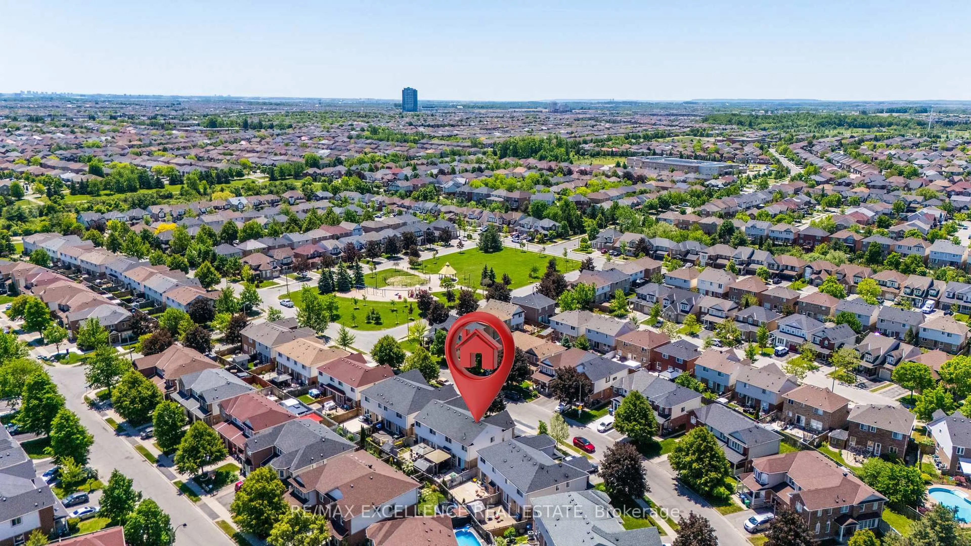 A pic from outside/outdoor area/front of a property/back of a property/a pic from drone, street for 9 Virtues Ave, Brampton Ontario L7A 2R8