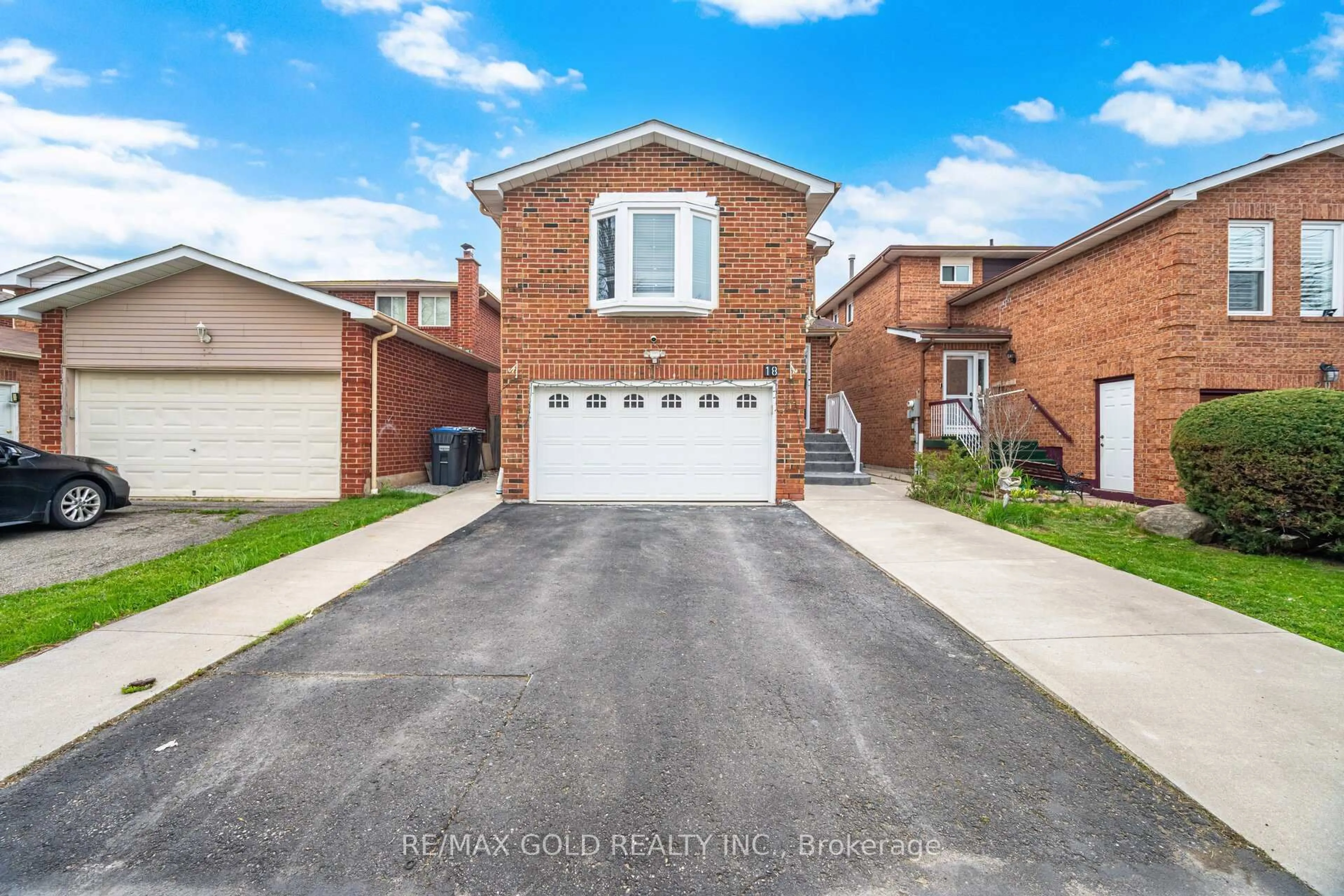 Home with brick exterior material, street for 18 Mcgraw Ave, Brampton Ontario L6X 3M4