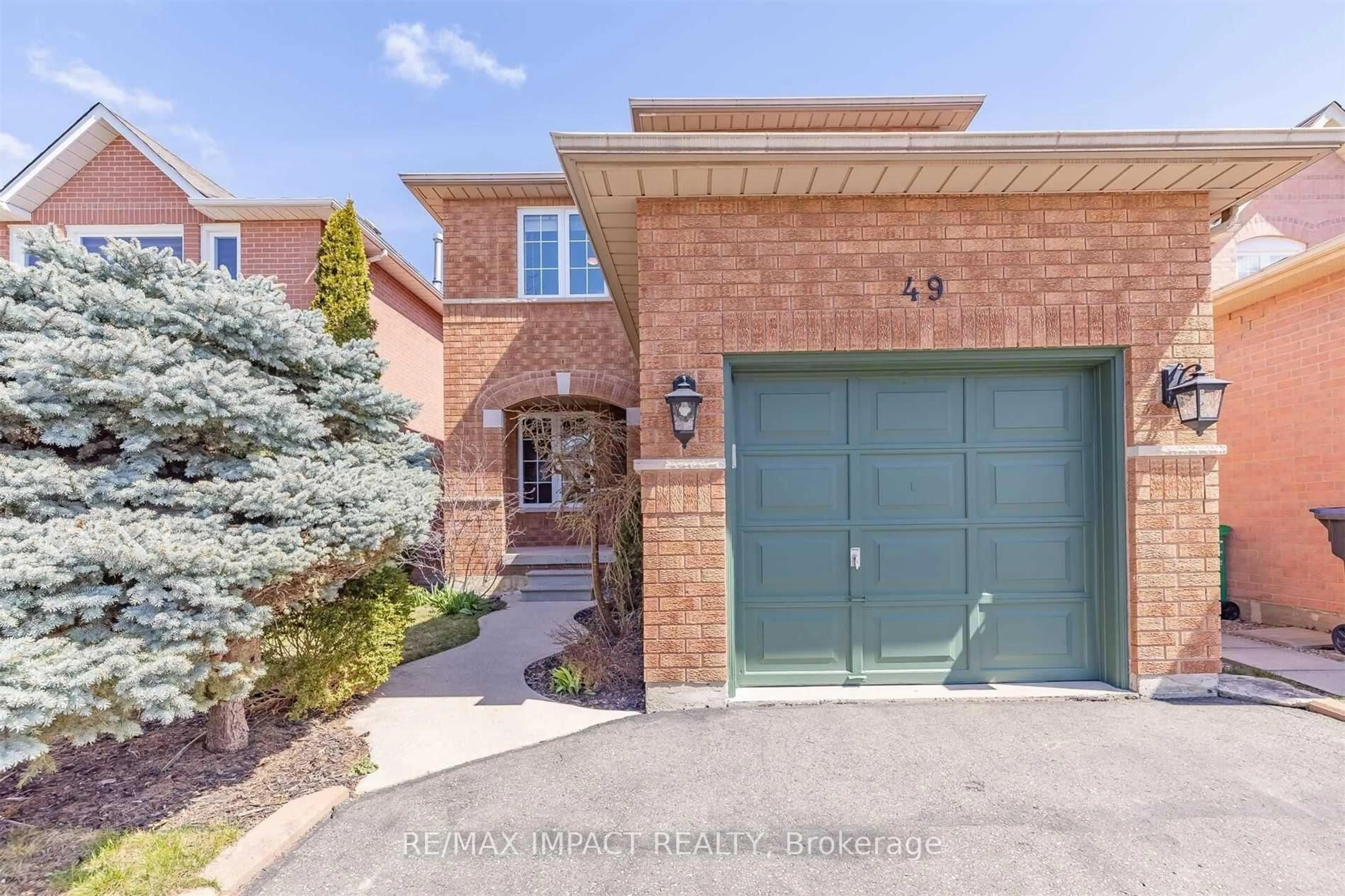 Home with brick exterior material, street for 49 Hood Cres, Brampton Ontario L6Y 4S7