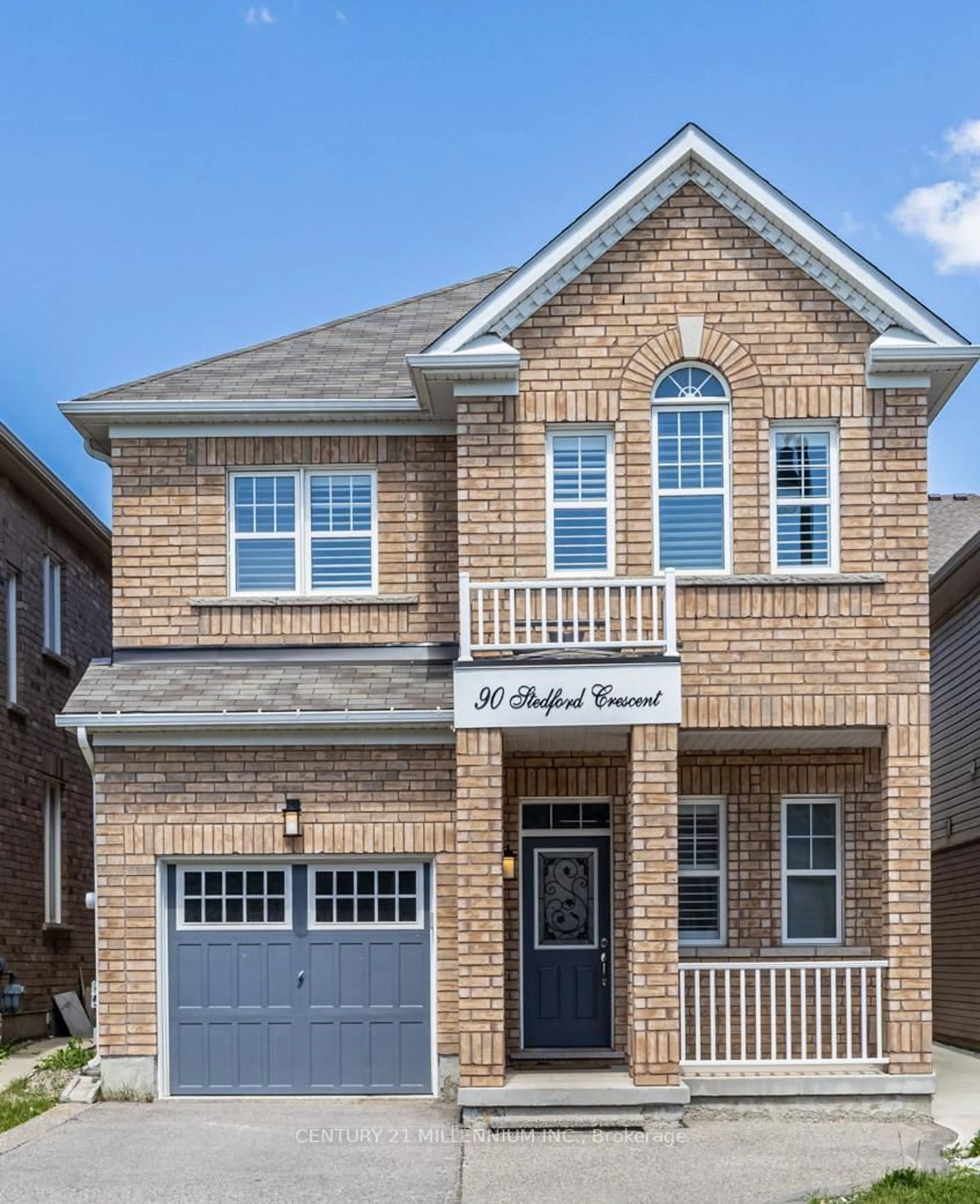Home with brick exterior material, street for 90 Stedford Cres, Brampton Ontario L7A 0G4