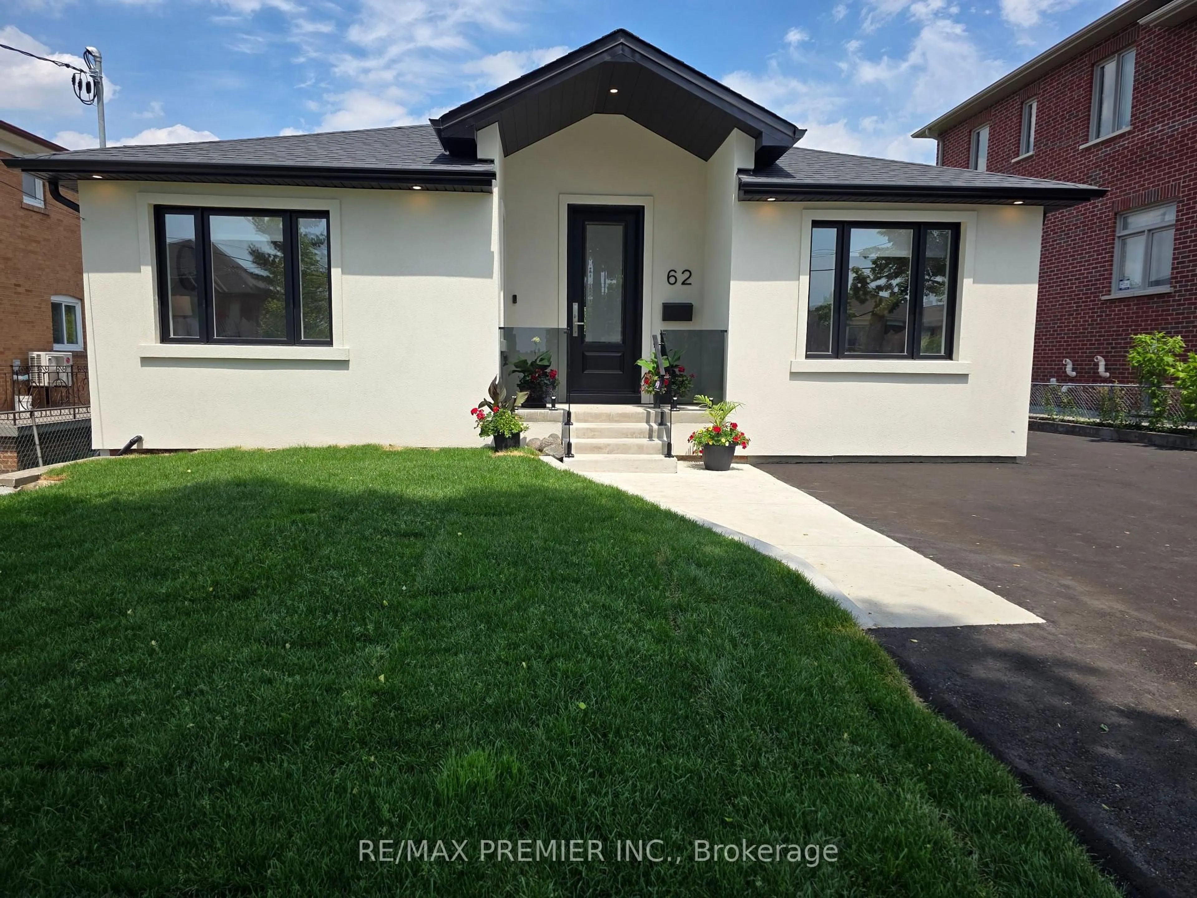 Home with vinyl exterior material, street for 62 Flamborough Dr, Toronto Ontario M6M 2R6