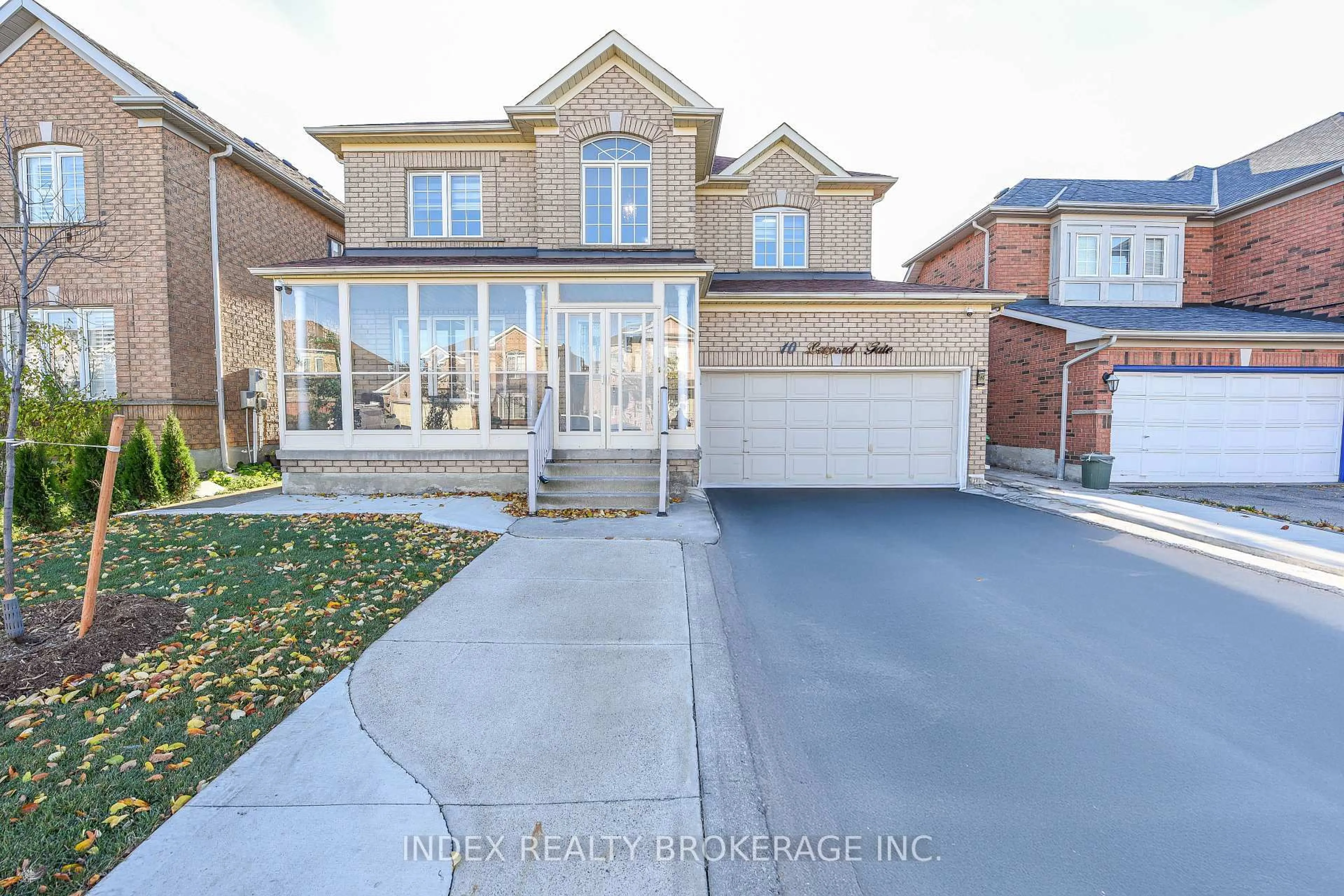 Home with brick exterior material, street for 10 Leopard Gate, Brampton Ontario L6R 2E5