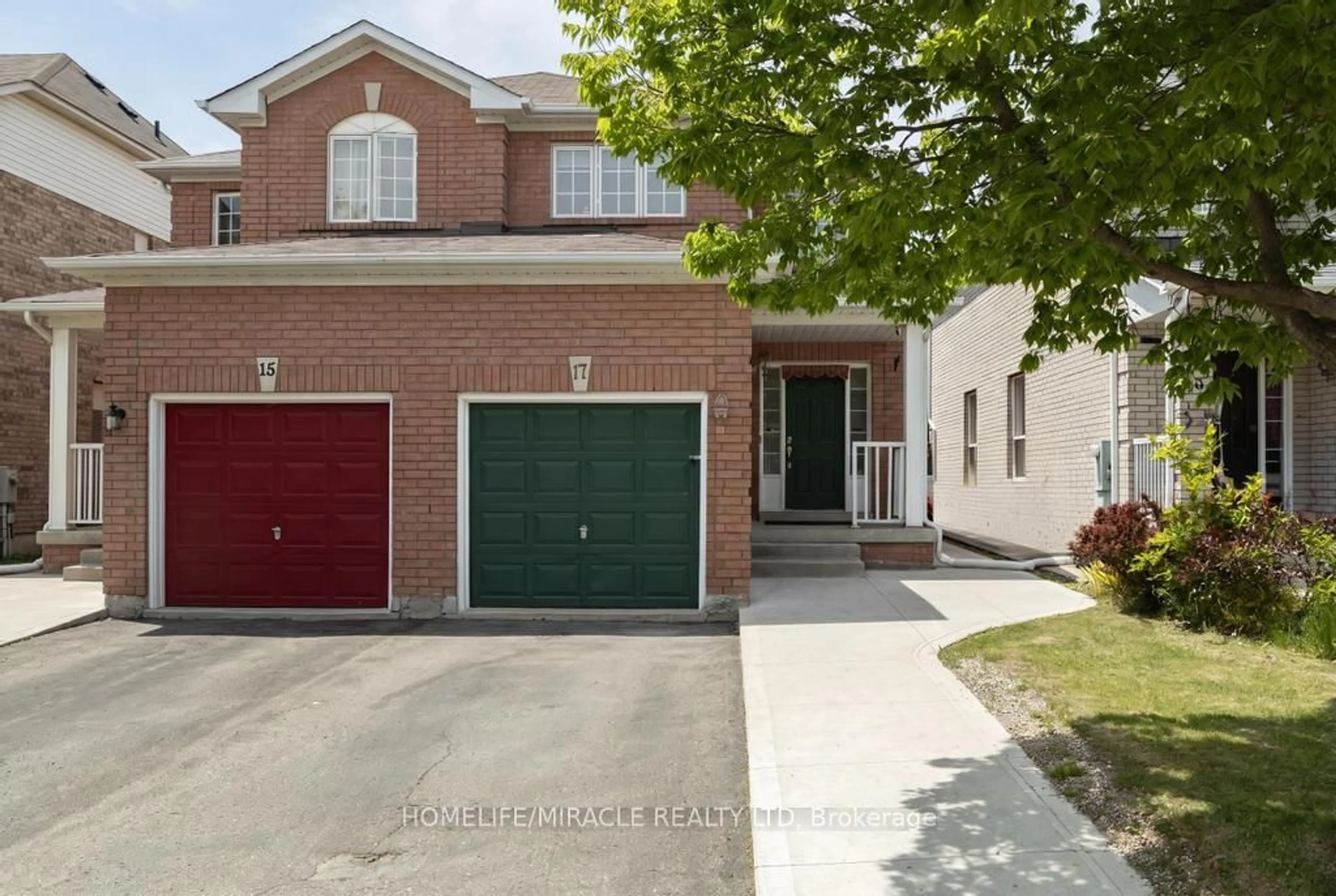 Home with brick exterior material, street for 17 Baha Cres, Brampton Ontario L7A 2J2