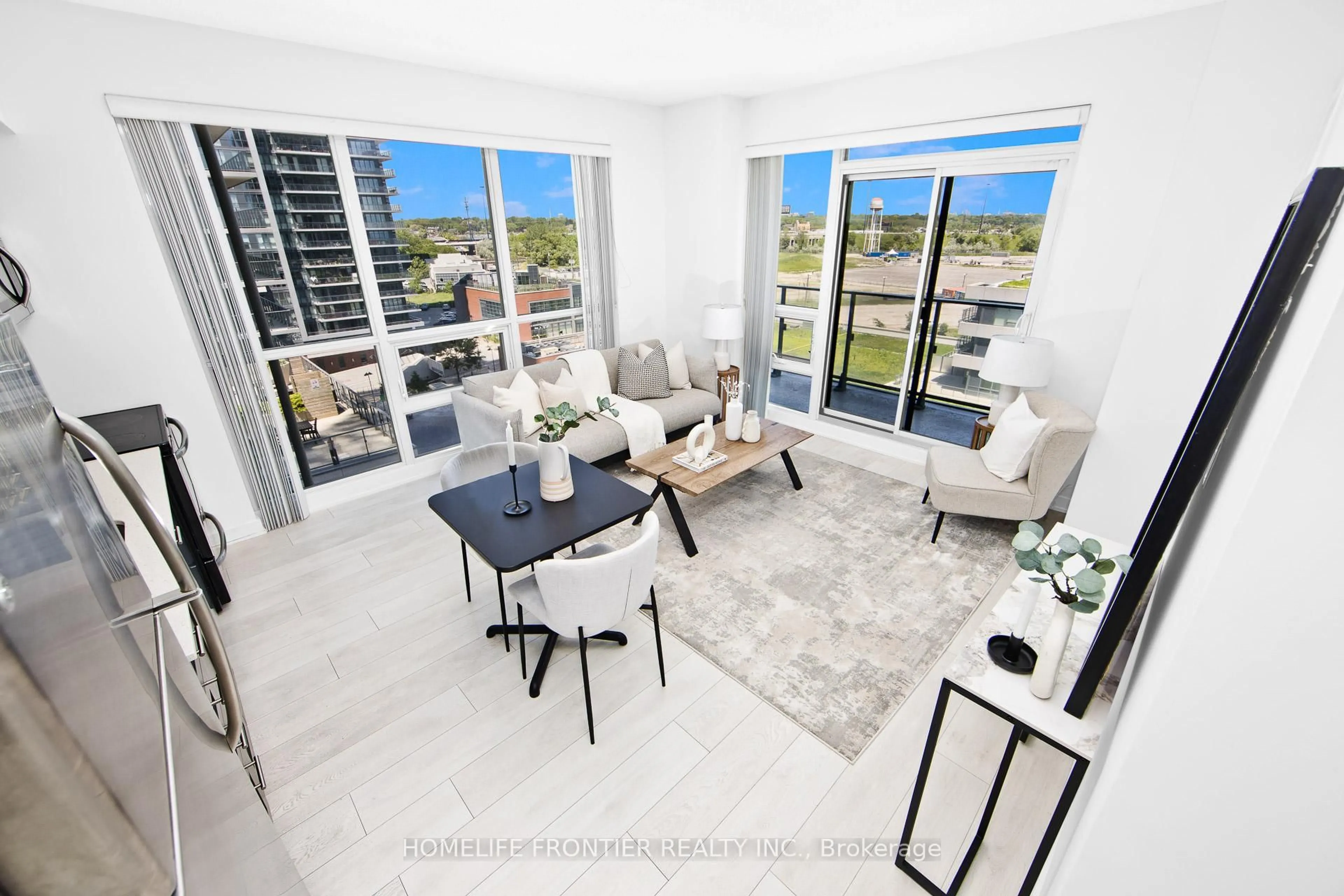 Living room with furniture, unknown for 2212 Lakeshore Blvd #1108, Toronto Ontario M8V 0C2
