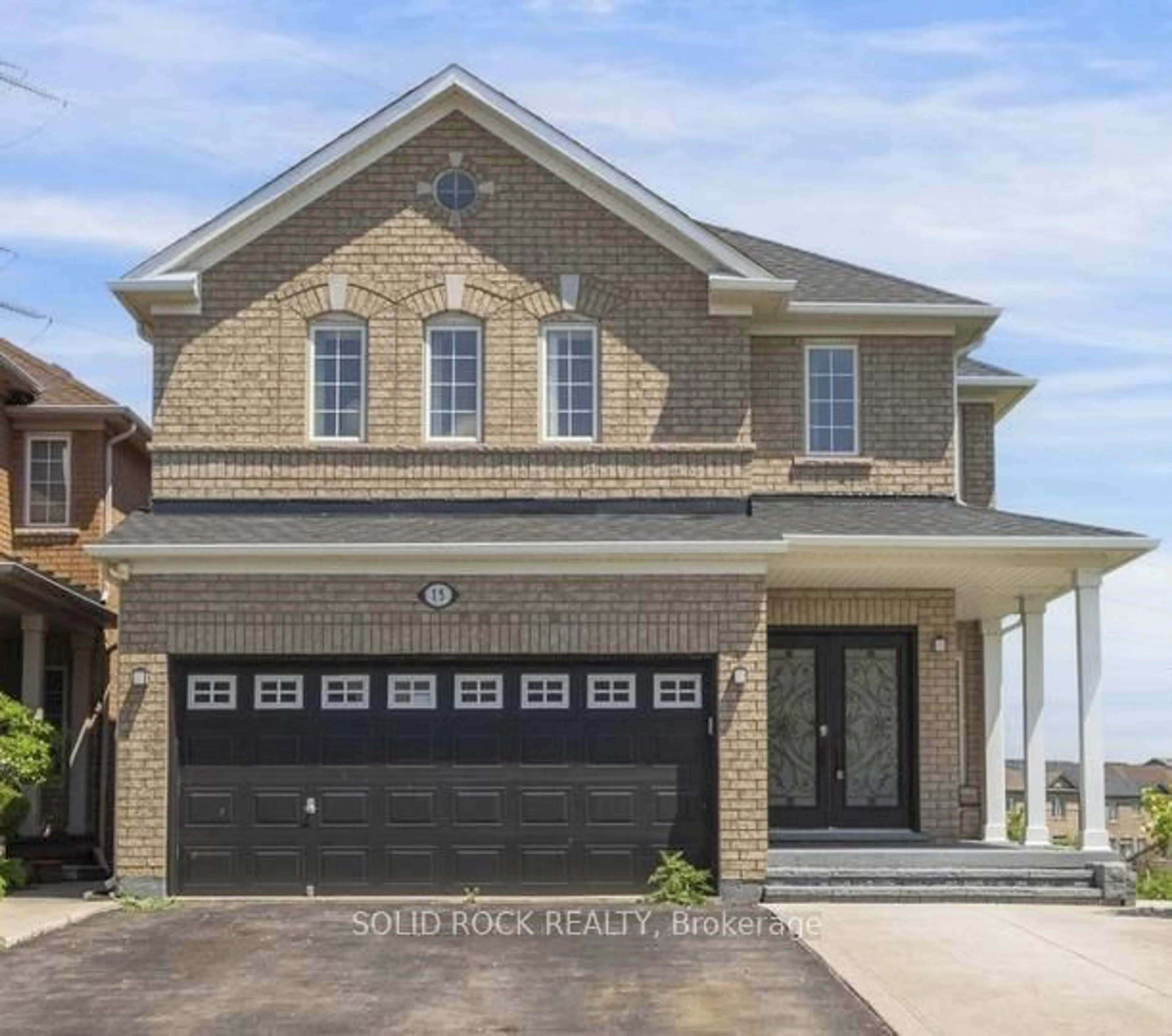 Home with brick exterior material, street for 15 Roundstone Dr, Brampton Ontario L6X 0K7