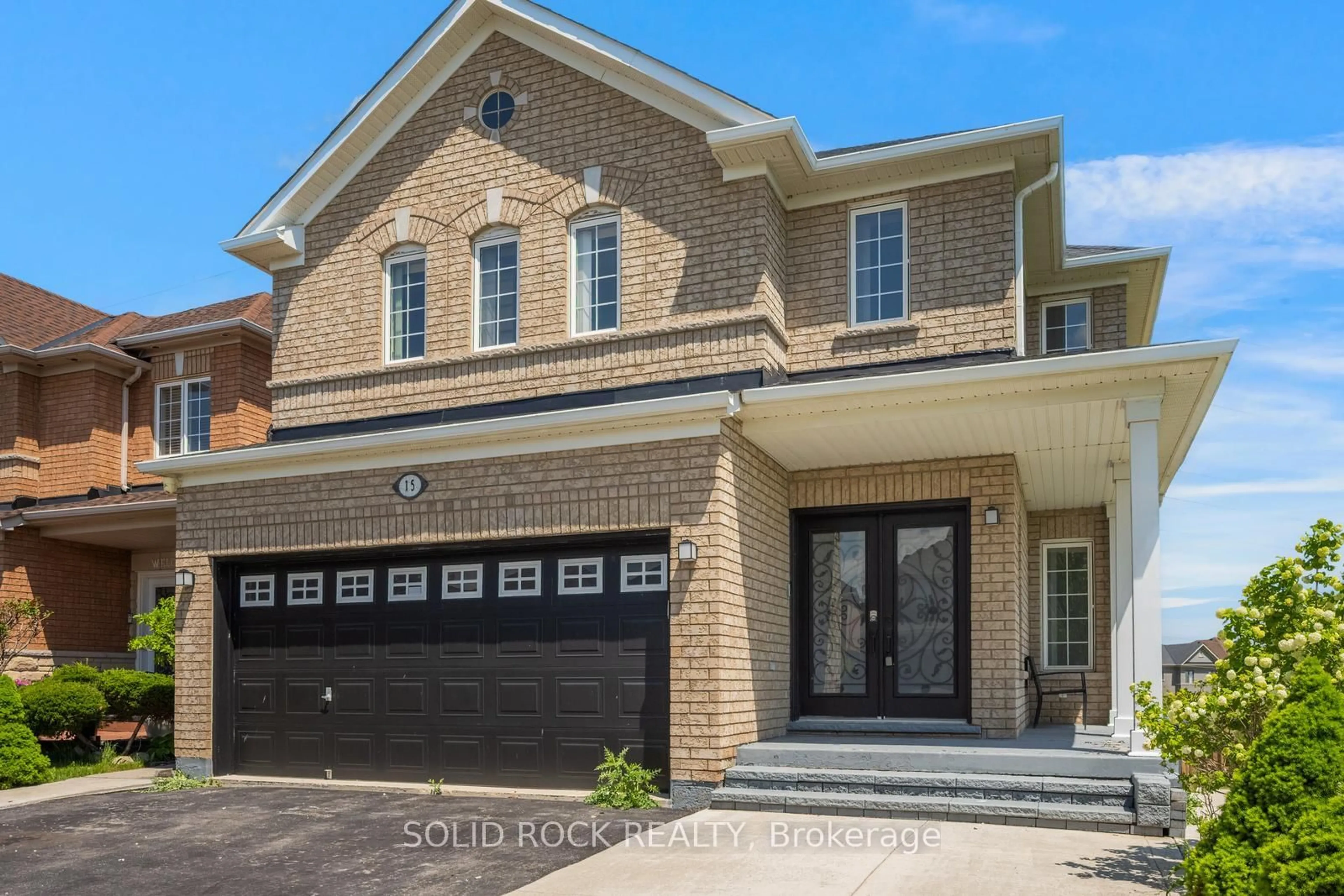 Home with brick exterior material, street for 15 Roundstone Dr, Brampton Ontario L6X 0K7