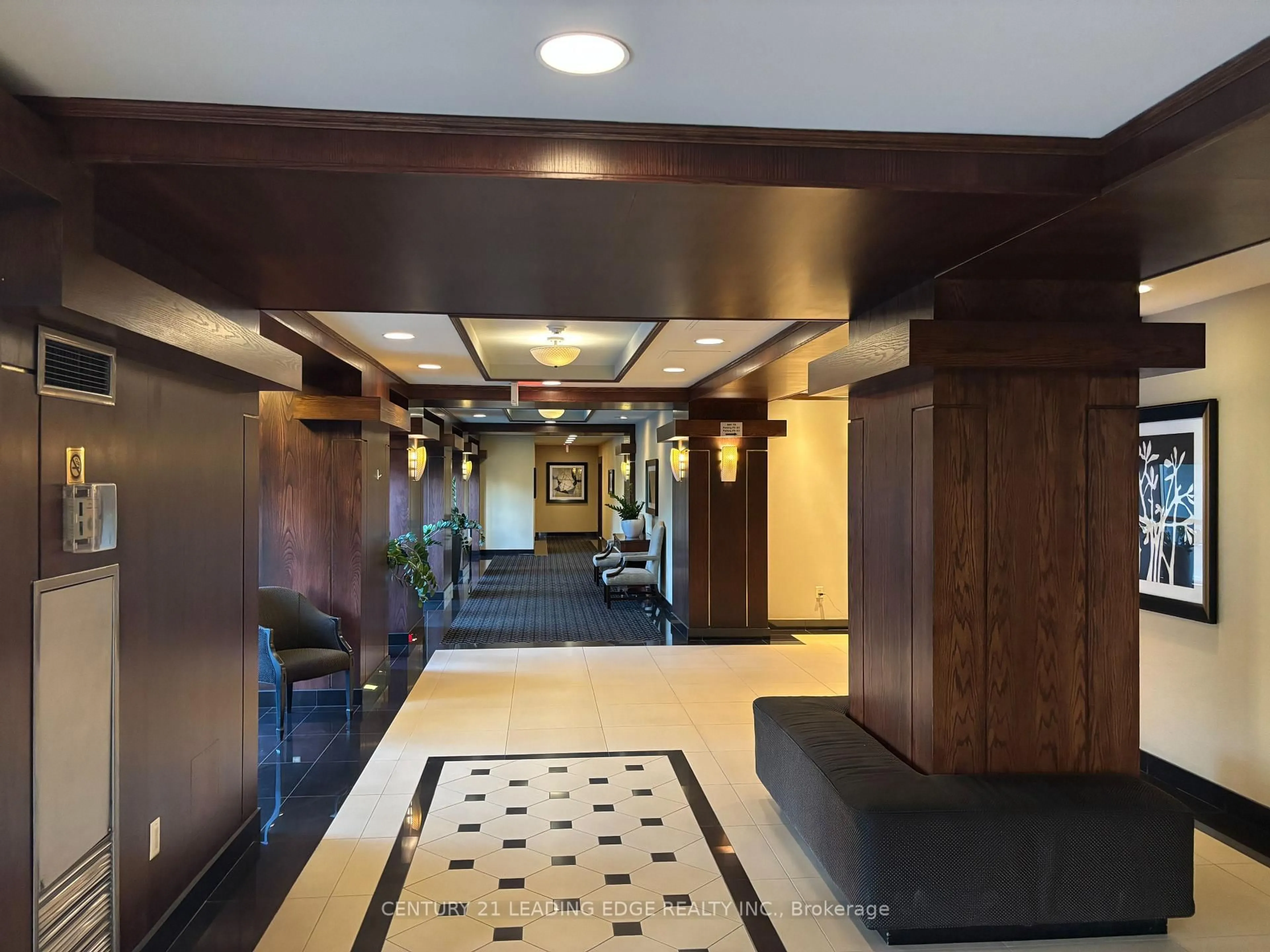 Lobby for 101 Subway Cres #405, Toronto Ontario M9B 6K4