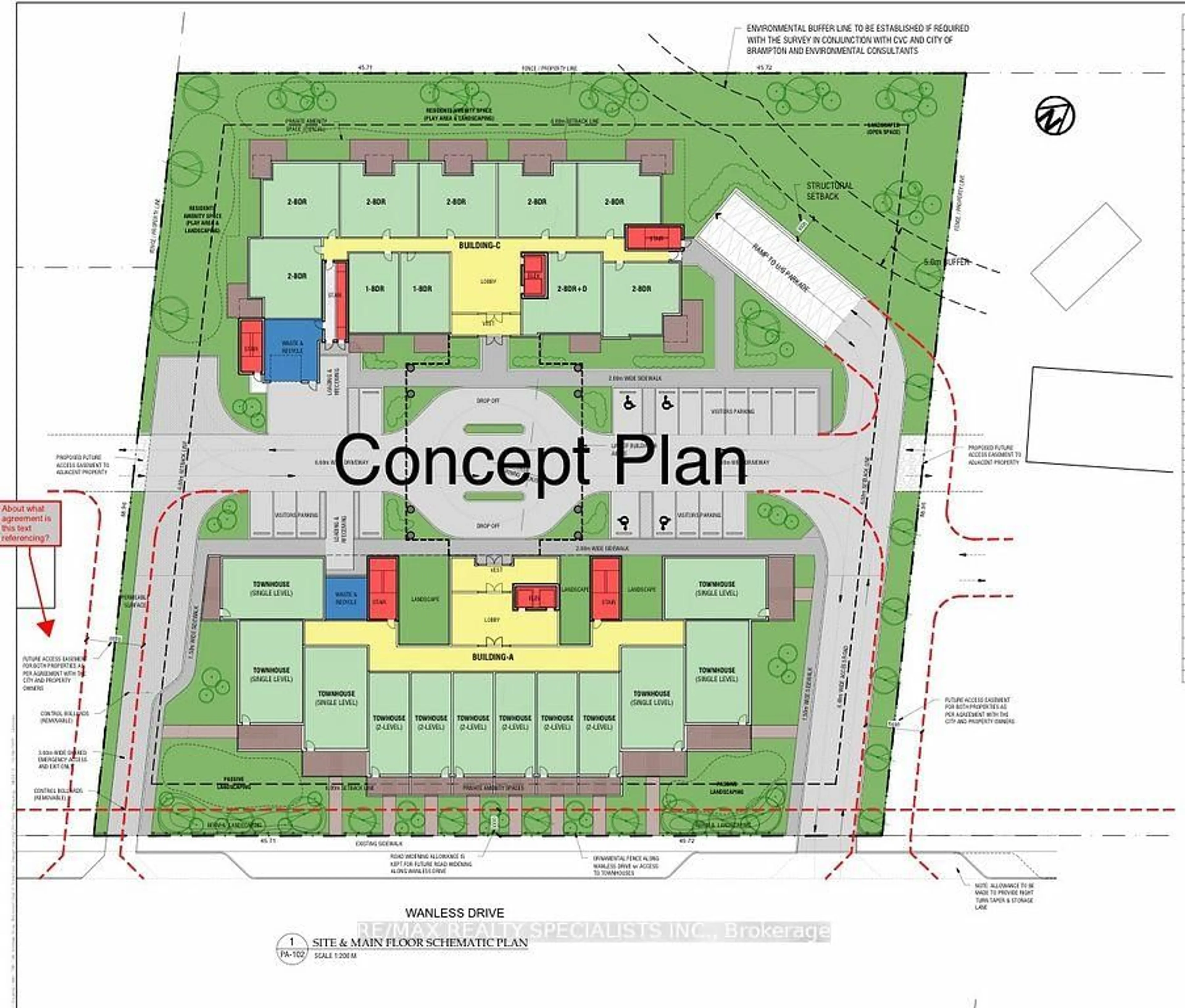 Floor plan for 736 Wanless Dr, Brampton Ontario L7A 6A9