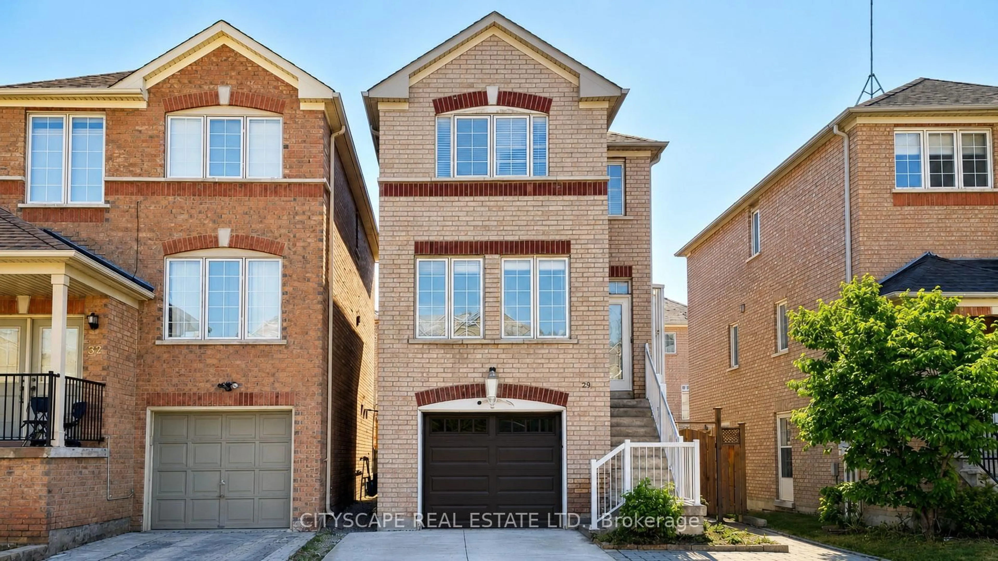 Home with brick exterior material, street for 29 Centrepark Dr, Toronto Ontario M6M 5K3