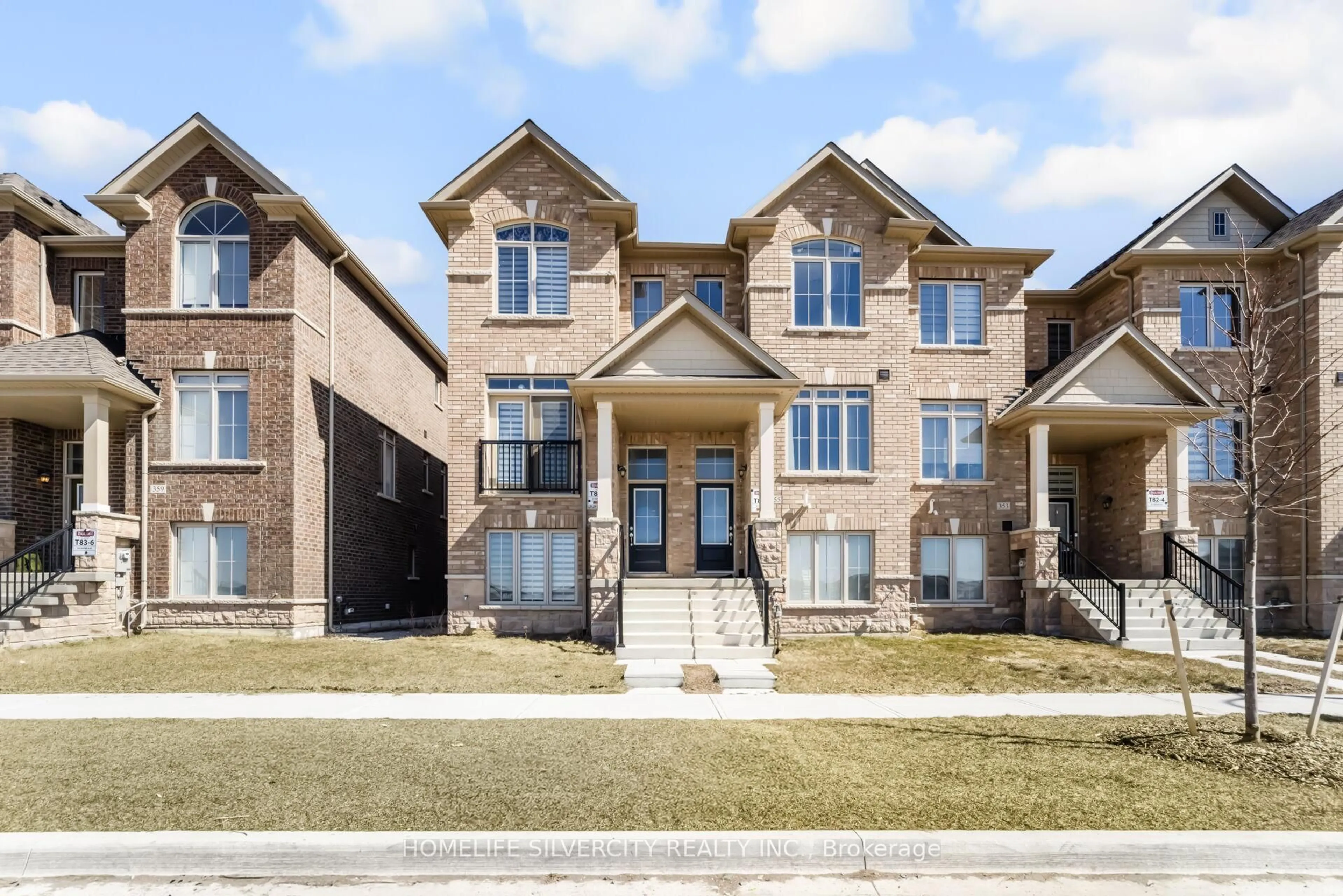 Home with brick exterior material, street for 357 Inspire Blvd, Brampton Ontario L6R 4E4