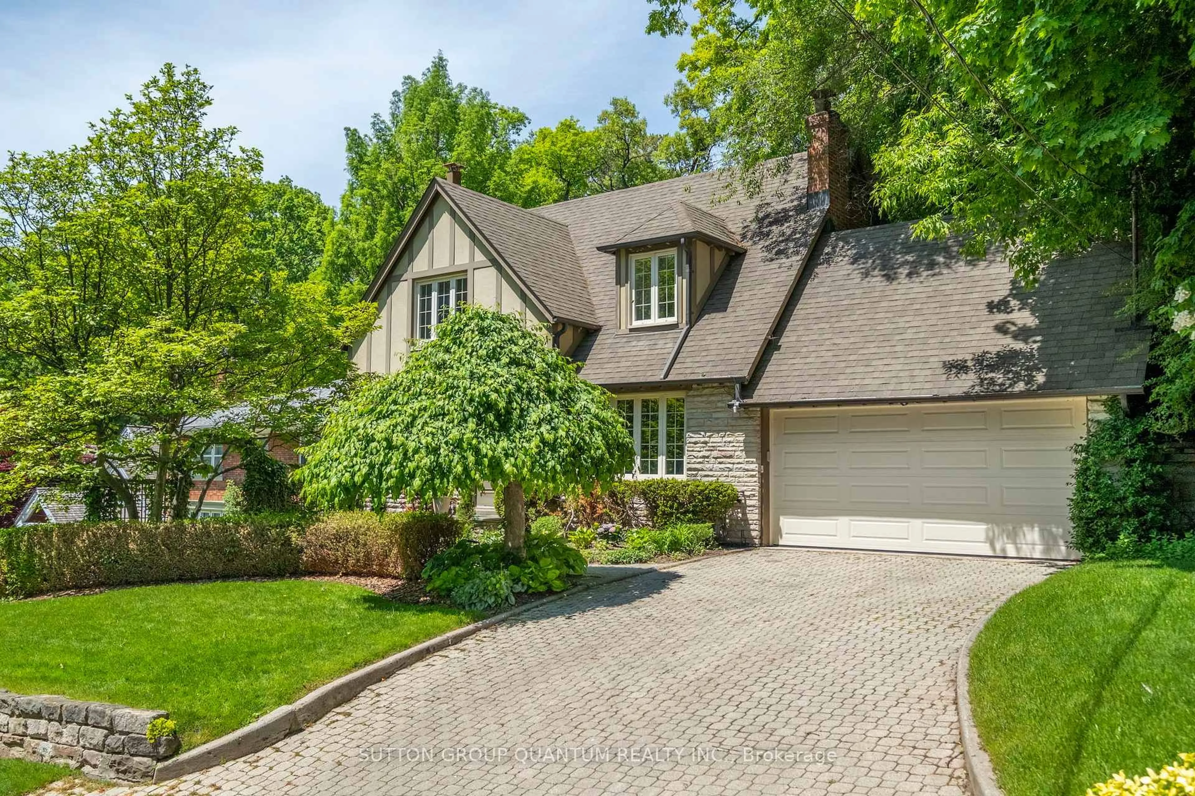 Home with brick exterior material, street for 8 Riverside Cres, Toronto Ontario M6S 1B6