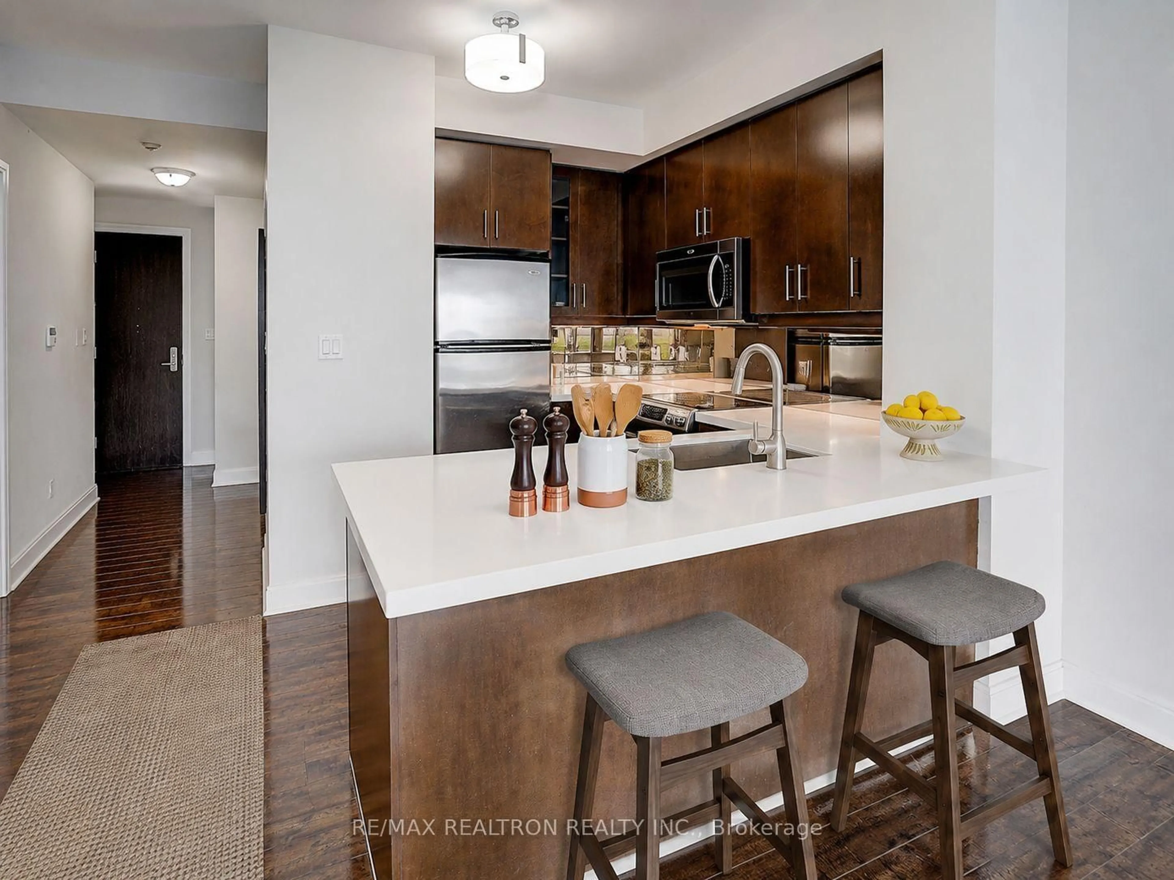 Open concept kitchen, unknown for 60 Absolute Ave #706, Mississauga Ontario L4Z 0A9