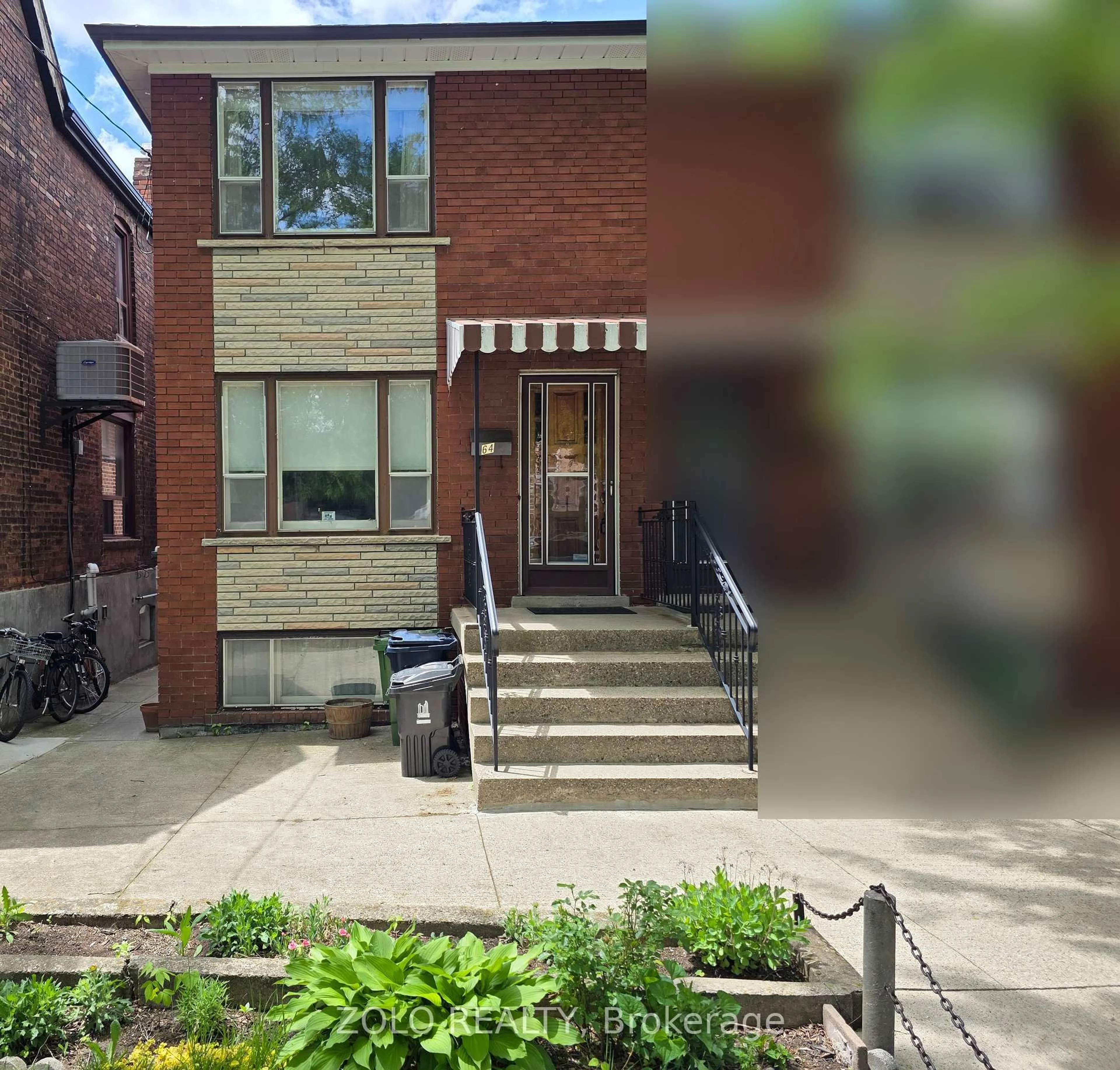 Home with brick exterior material, street for 64 Prescott Ave, Toronto Ontario M6N 3G5
