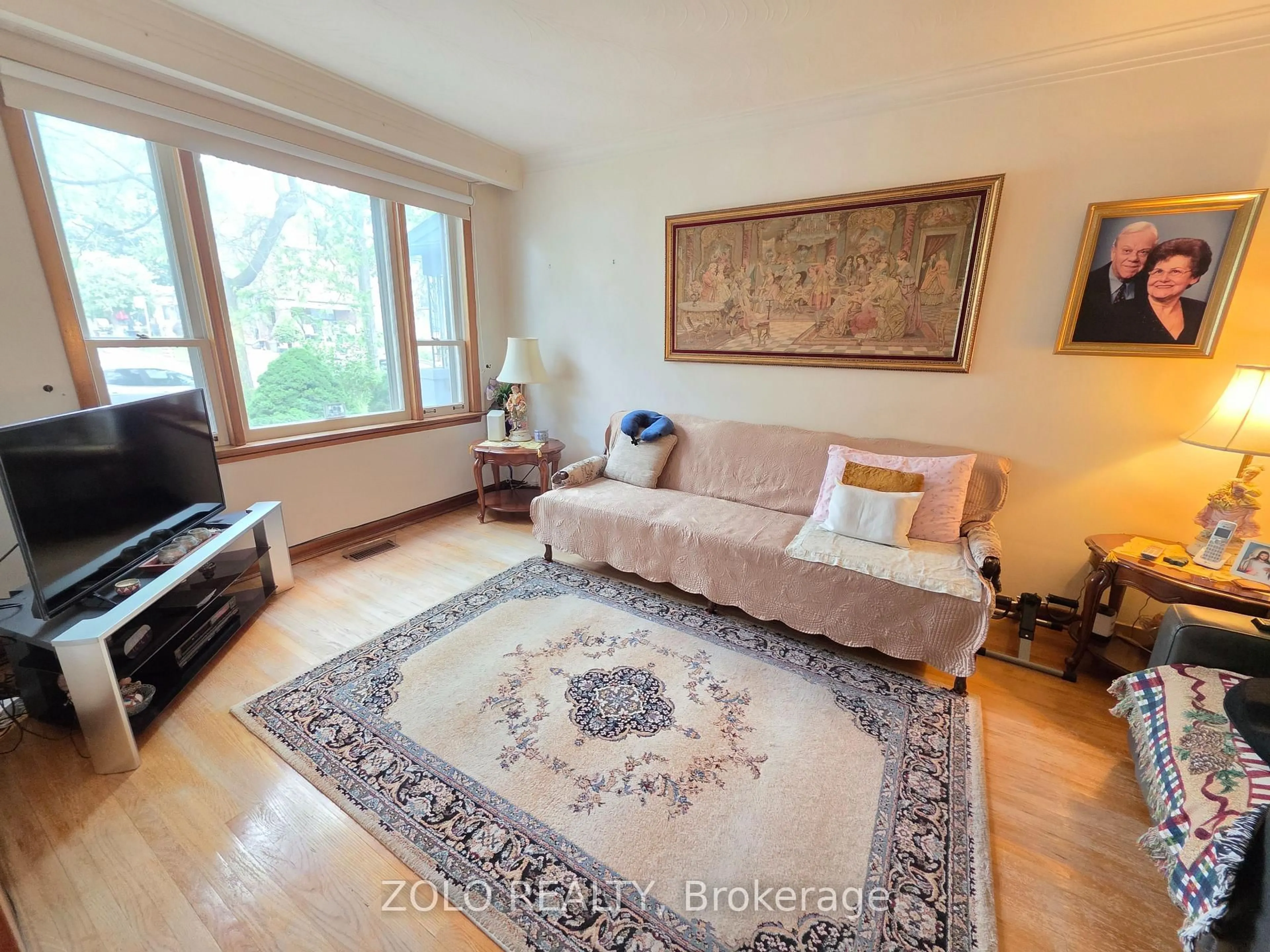 Living room with furniture, unknown for 64 Prescott Ave, Toronto Ontario M6N 3G5