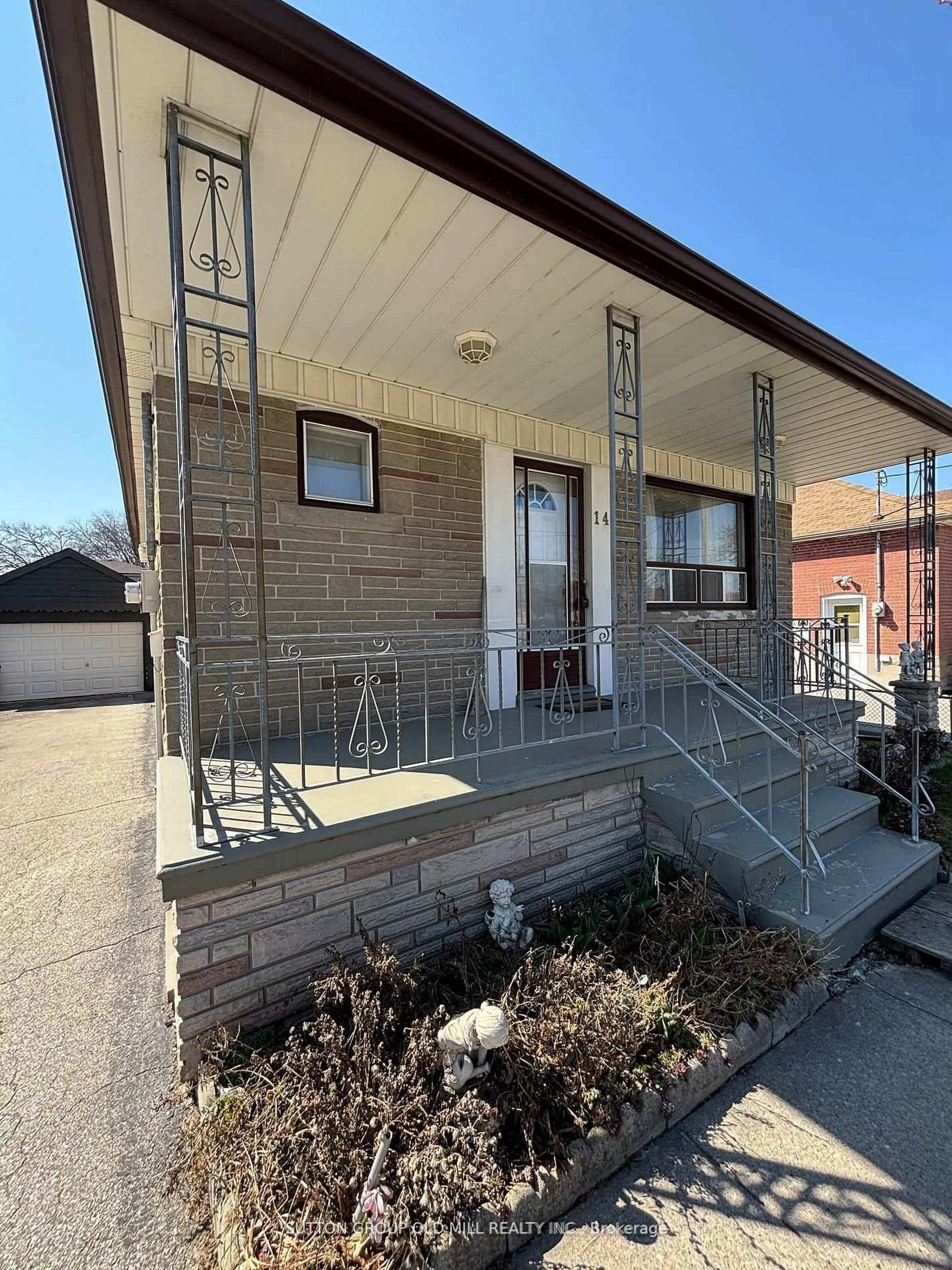 Home with brick exterior material, street for 14 Ashmore Ave, Toronto Ontario M8Z 4C4