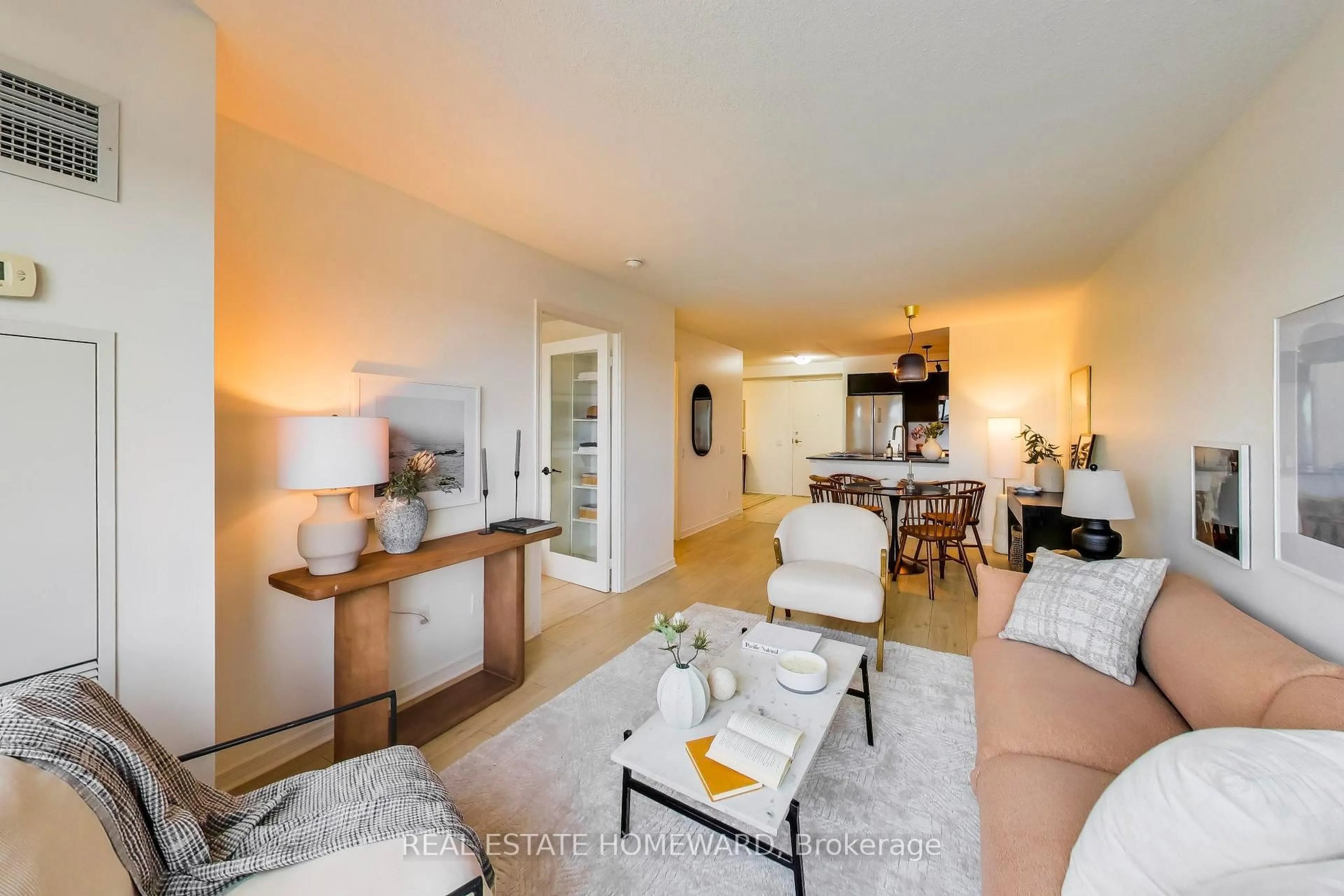Living room with furniture, unknown for 60 Heintzman St #1315, Toronto Ontario M6P 5A1